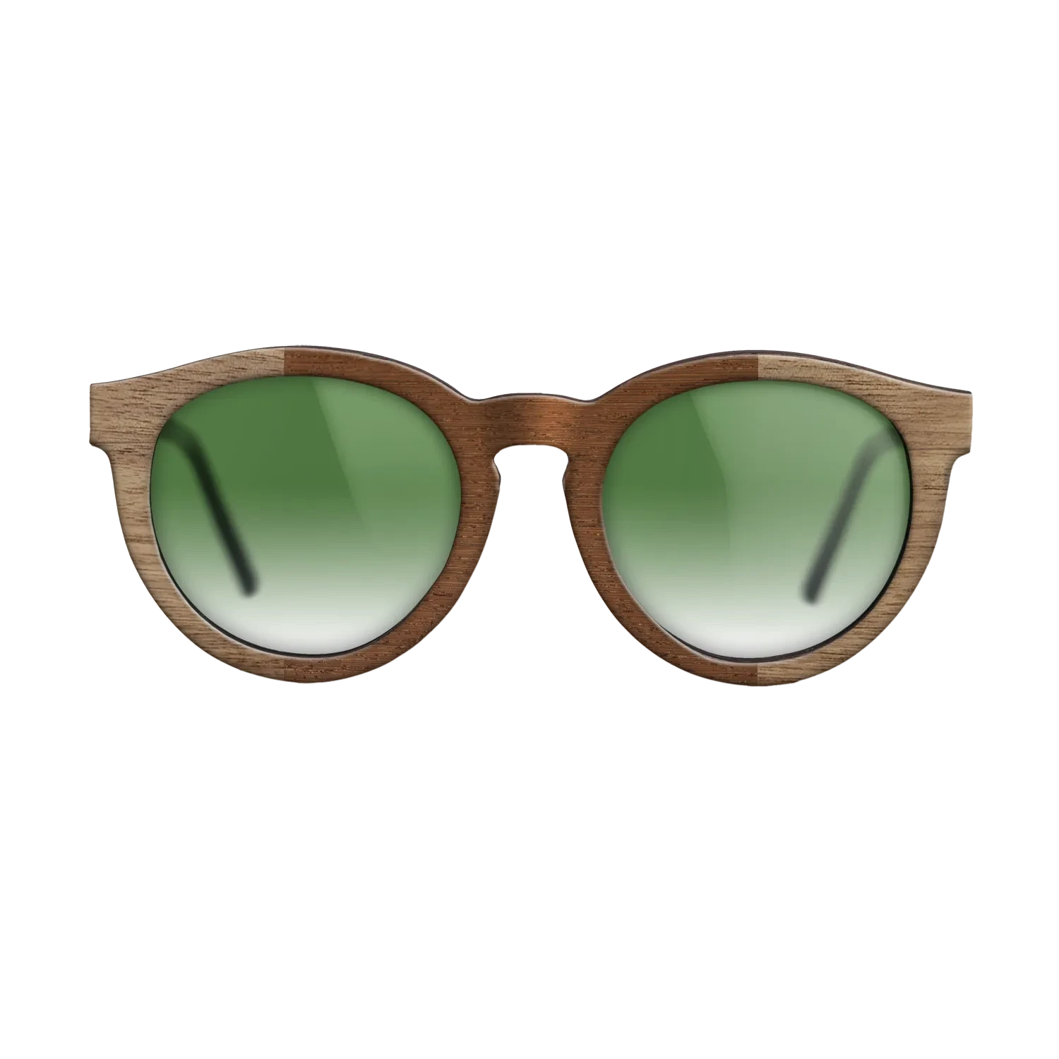 Olive Burl,Wenge,Santos Rosewood Light: Patch - The Rebel - Round - 1439 - SIRIS wood optic