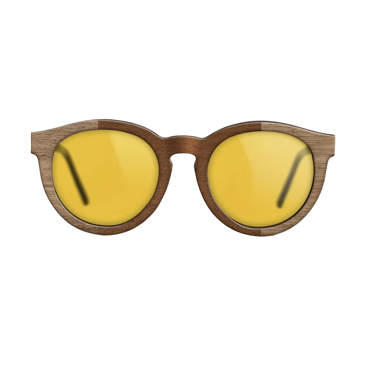 Olive Burl,Wenge,Santos Rosewood Light: Patch - The Rebel - Round - 1439 - SIRIS wood optic