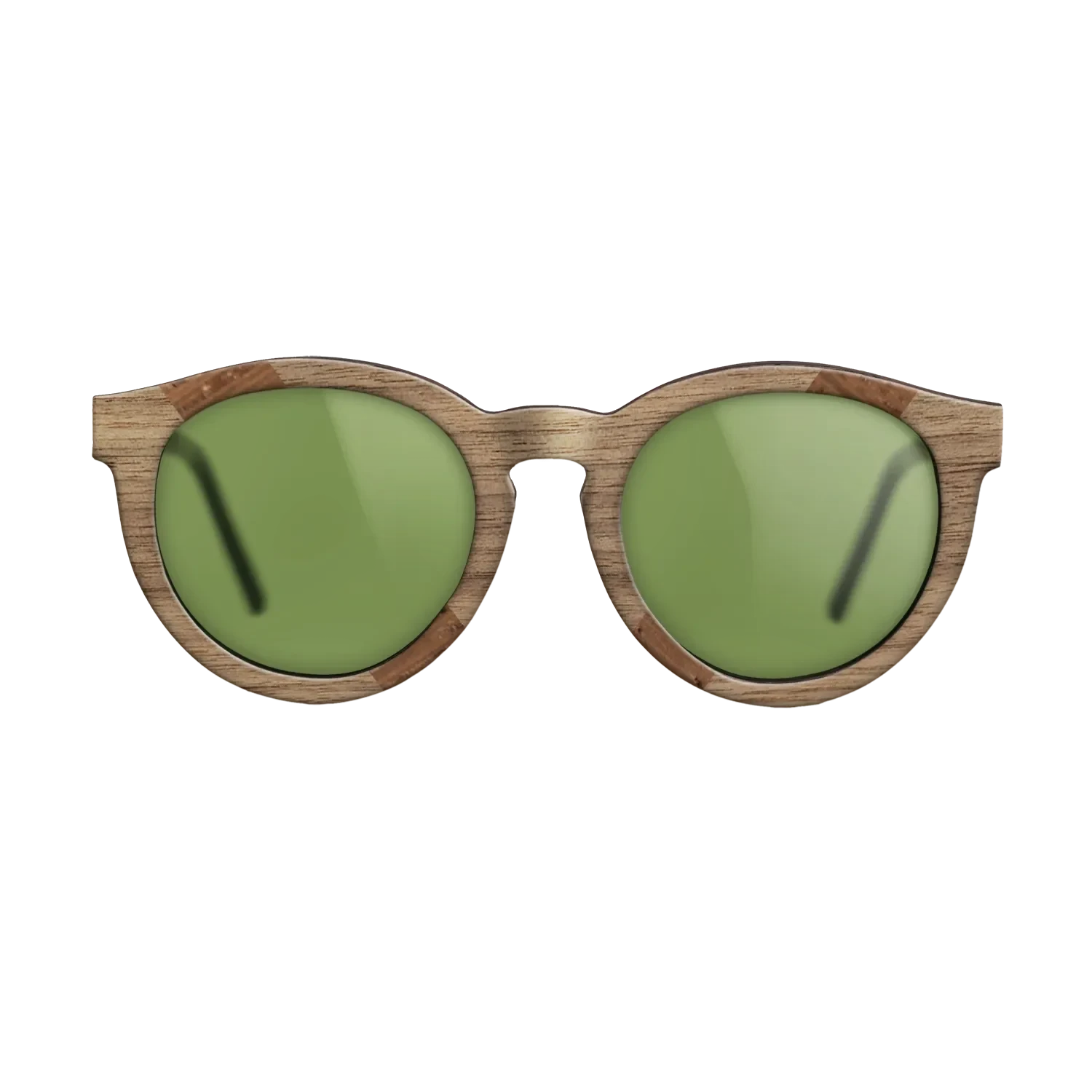 Walnut Claro Light,Walnut: Straight Grain,Louro Preto: Recursive - The Rebel - Round - 906 - SIRIS wood optic