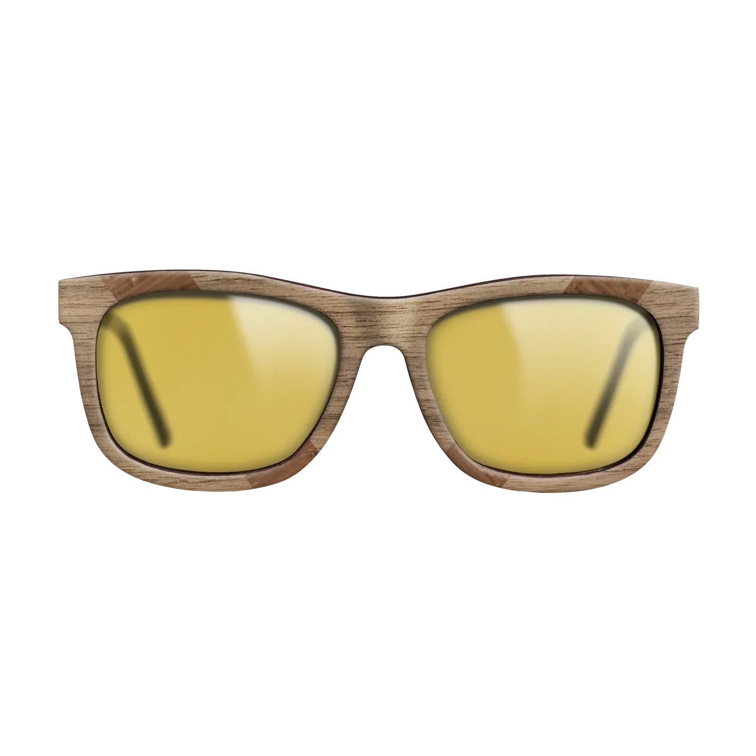 Wenge,Walnut: Straight Grain: Recursive - The Hero - Square - 1770 - SIRIS wood optic