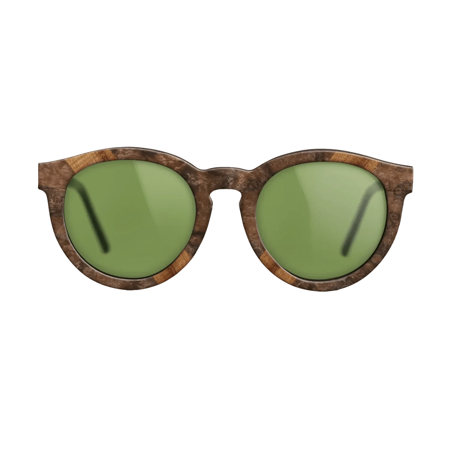 Walnut Burl,Santos Rosewood Light,Koa: Recursive - The Rebel - Round - 998 - SIRIS wood optic