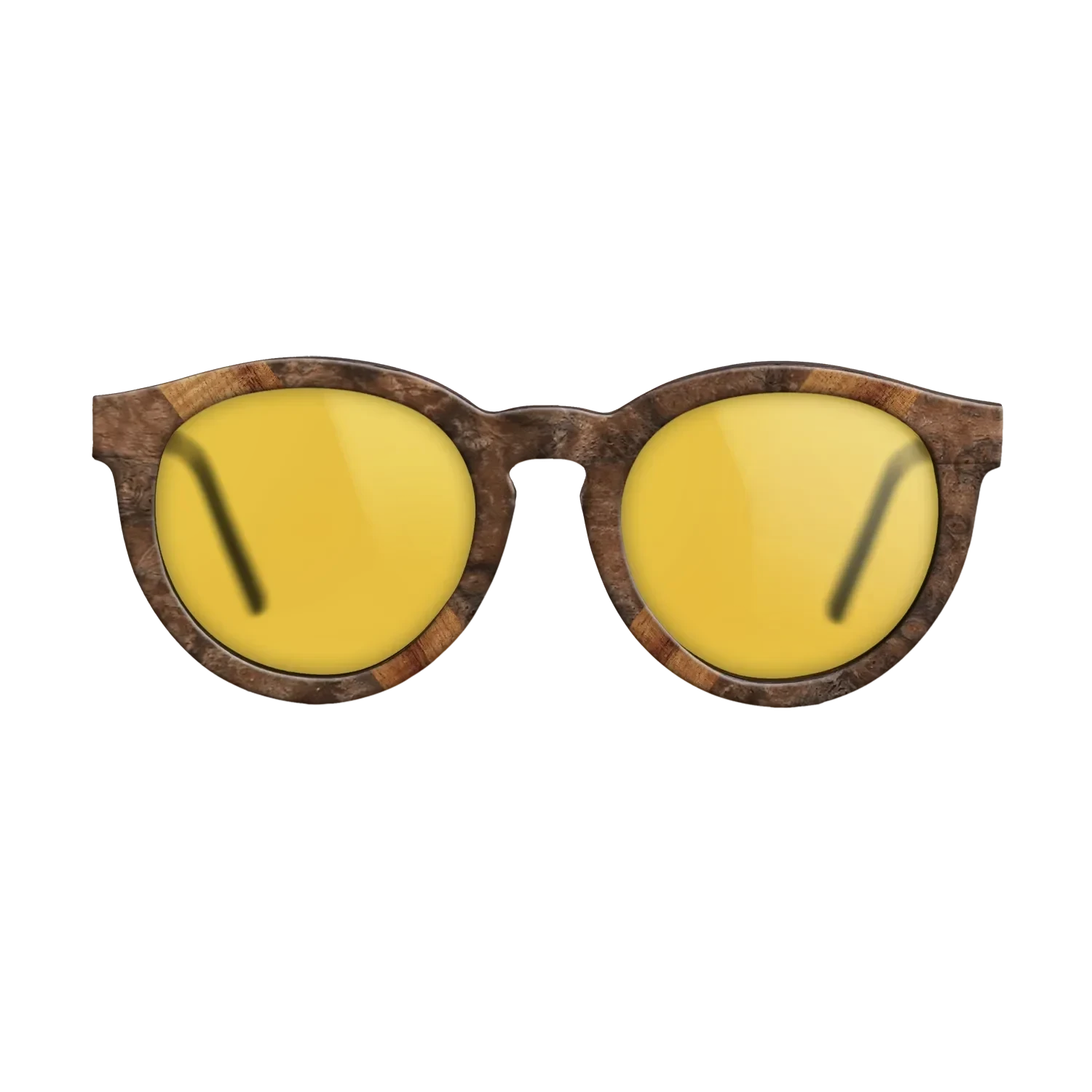 Walnut Burl,Santos Rosewood Light,Koa: Recursive - The Rebel - Round - 998 - SIRIS wood optic