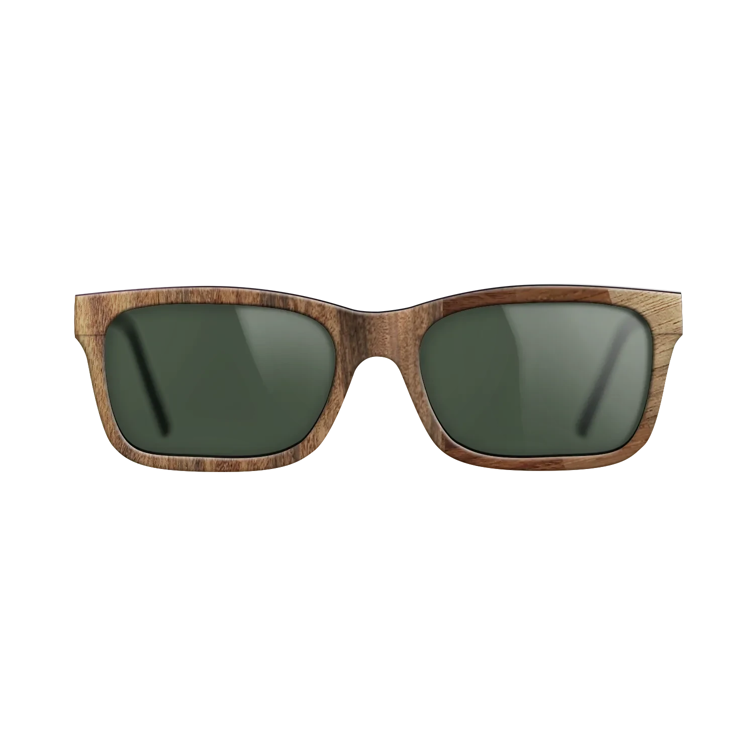 Ziricote Dark Quartered,Santos Rosewood Dark,Wenge,Walnut: Straight Grain: Angle Cut - The Sage - Rectangle - 1668 - SIRIS wood optic