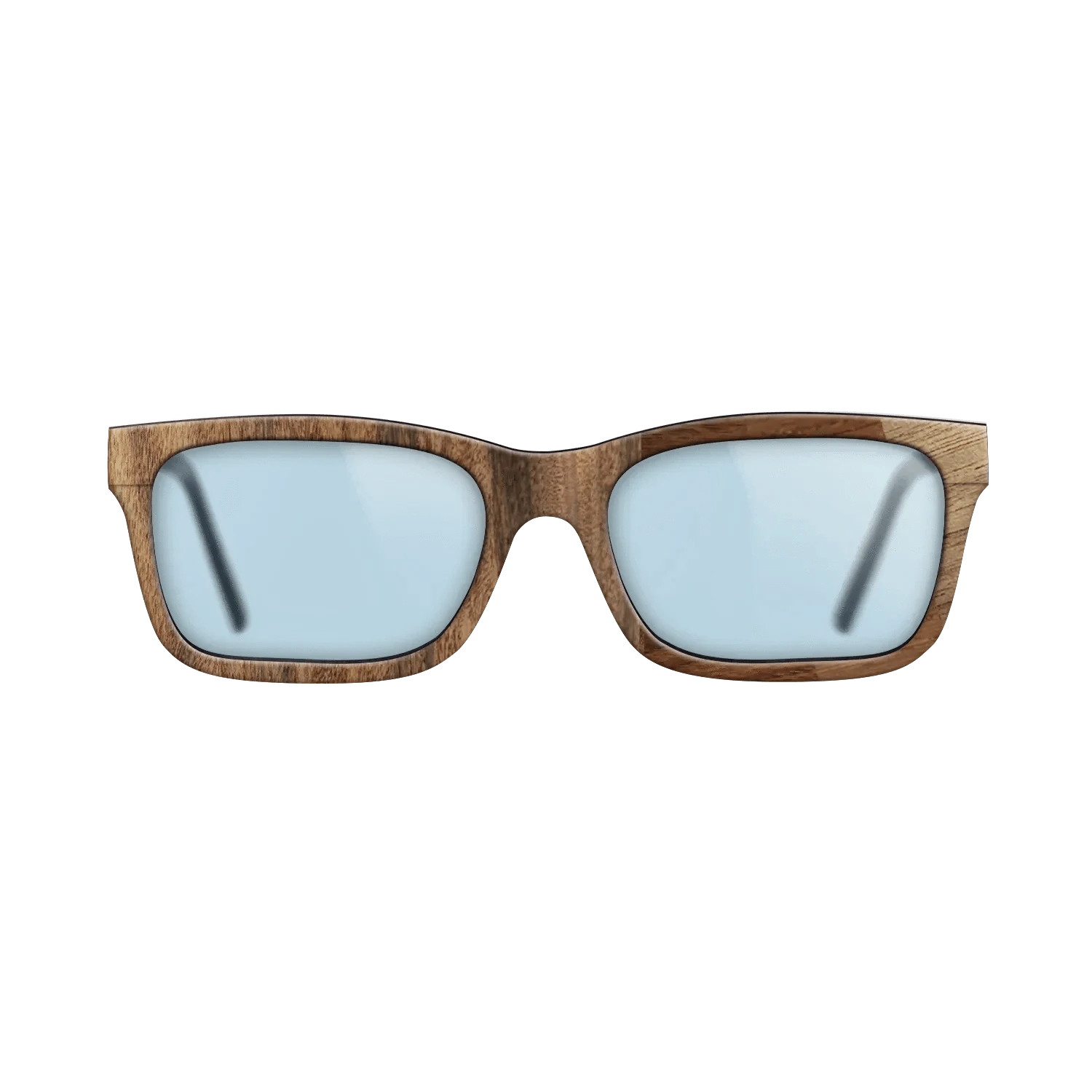 Ziricote Dark Quartered,Santos Rosewood Dark,Wenge,Walnut: Straight Grain: Angle Cut - The Sage - Rectangle - 1668 - SIRIS wood optic