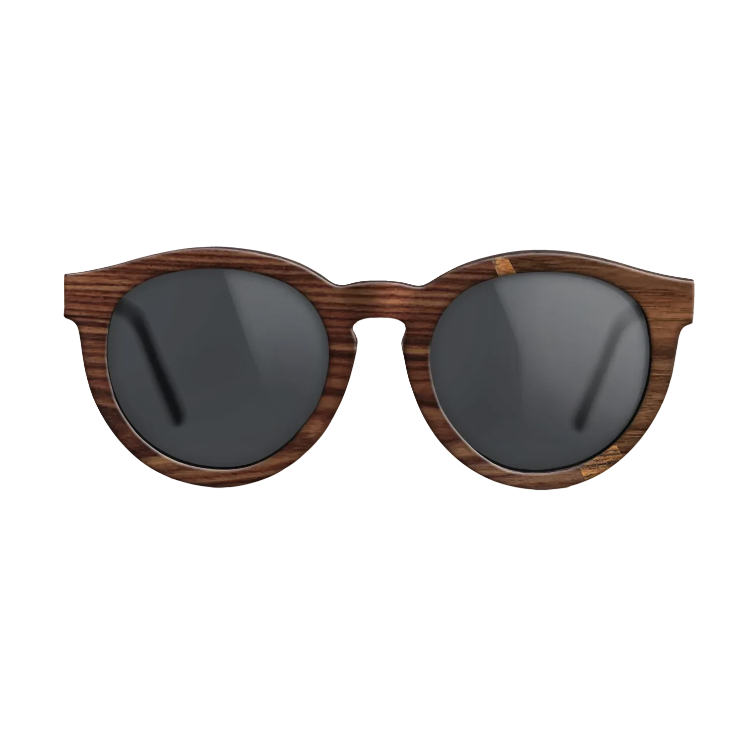 Wenge,Santos Rosewood Dark,Walnut Claro Dark,Bocote: Wedge - The Rebel - Round - 1915 - SIRIS wood optic