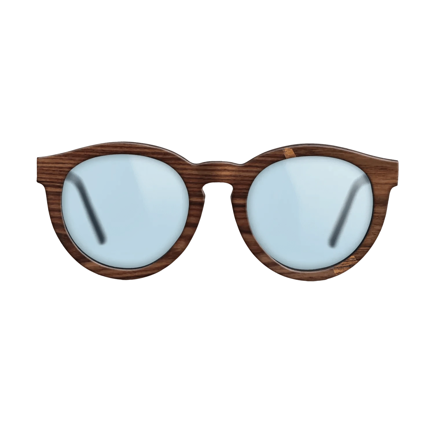 Wenge,Santos Rosewood Dark,Walnut Claro Dark,Bocote: Wedge - The Rebel - Round - 1915 - SIRIS wood optic