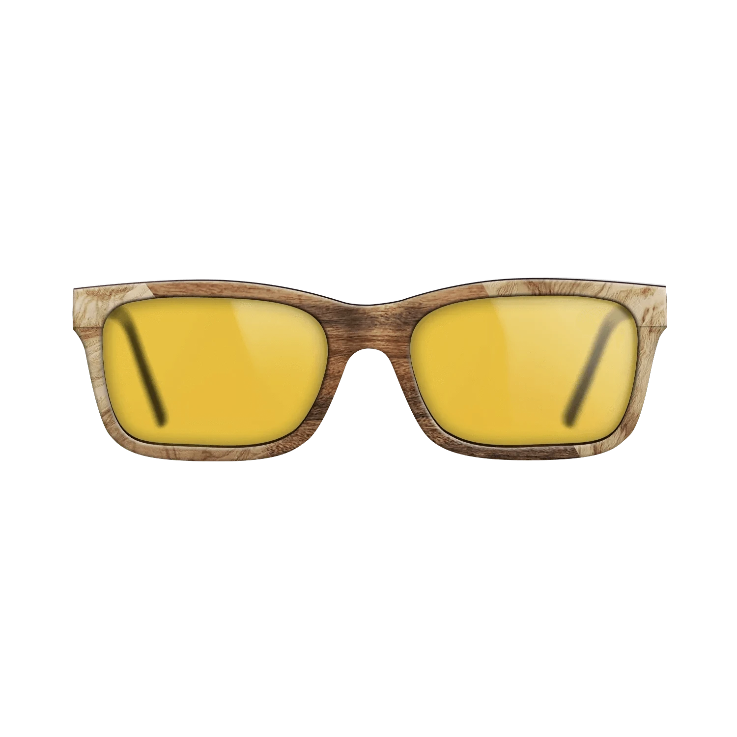 Kingwood,Olive Burl,Santos Rosewood Light: Angle Cut - The Sage - Rectangle - 907 - SIRIS wood optic