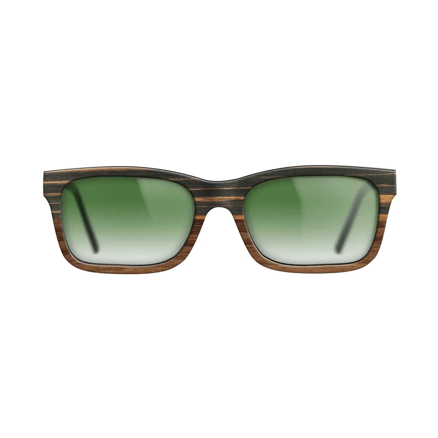 Italian Ebony,Walnut Claro Light: Binary - The Sage - Rectangle - 1135 - SIRIS wood optic