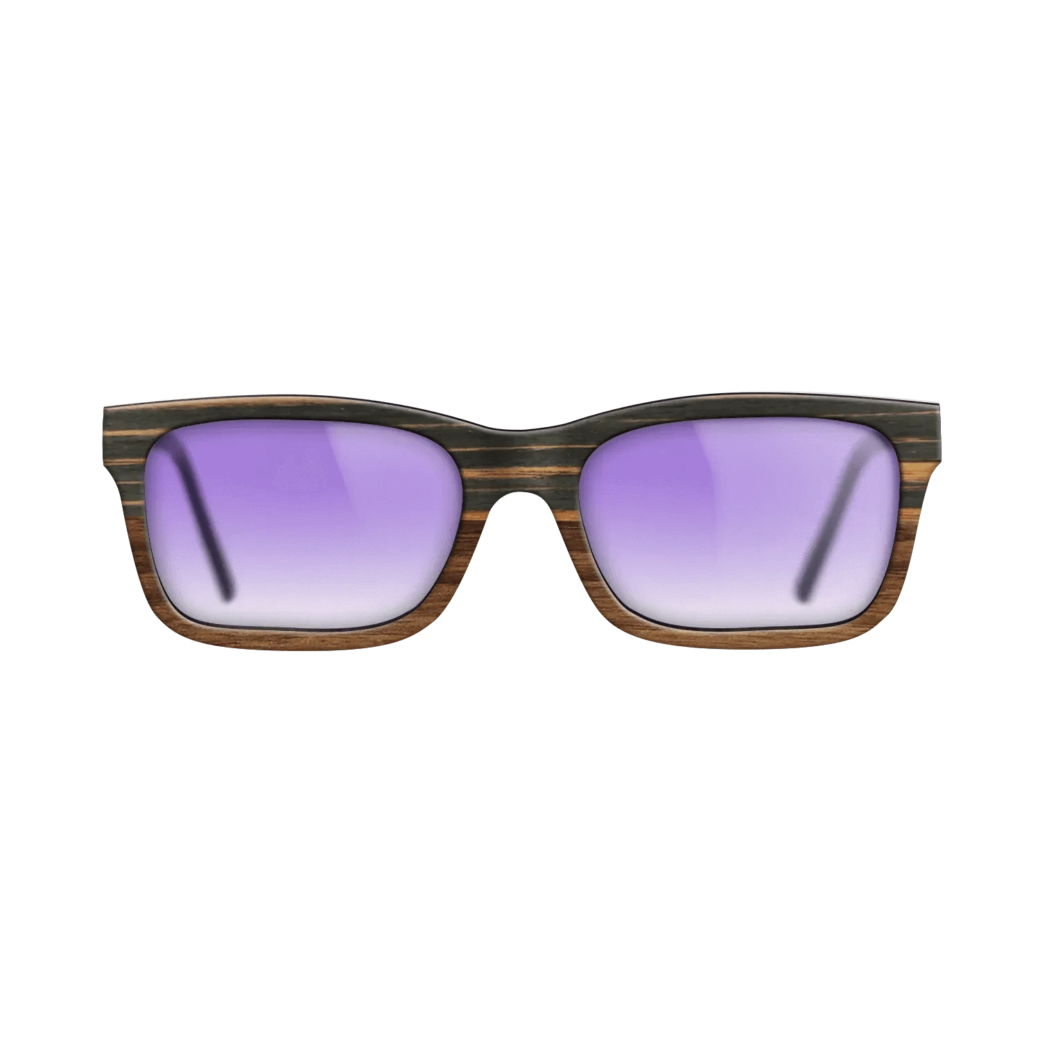 Italian Ebony,Walnut Claro Light: Binary - The Sage - Rectangle - 1135 - SIRIS wood optic
