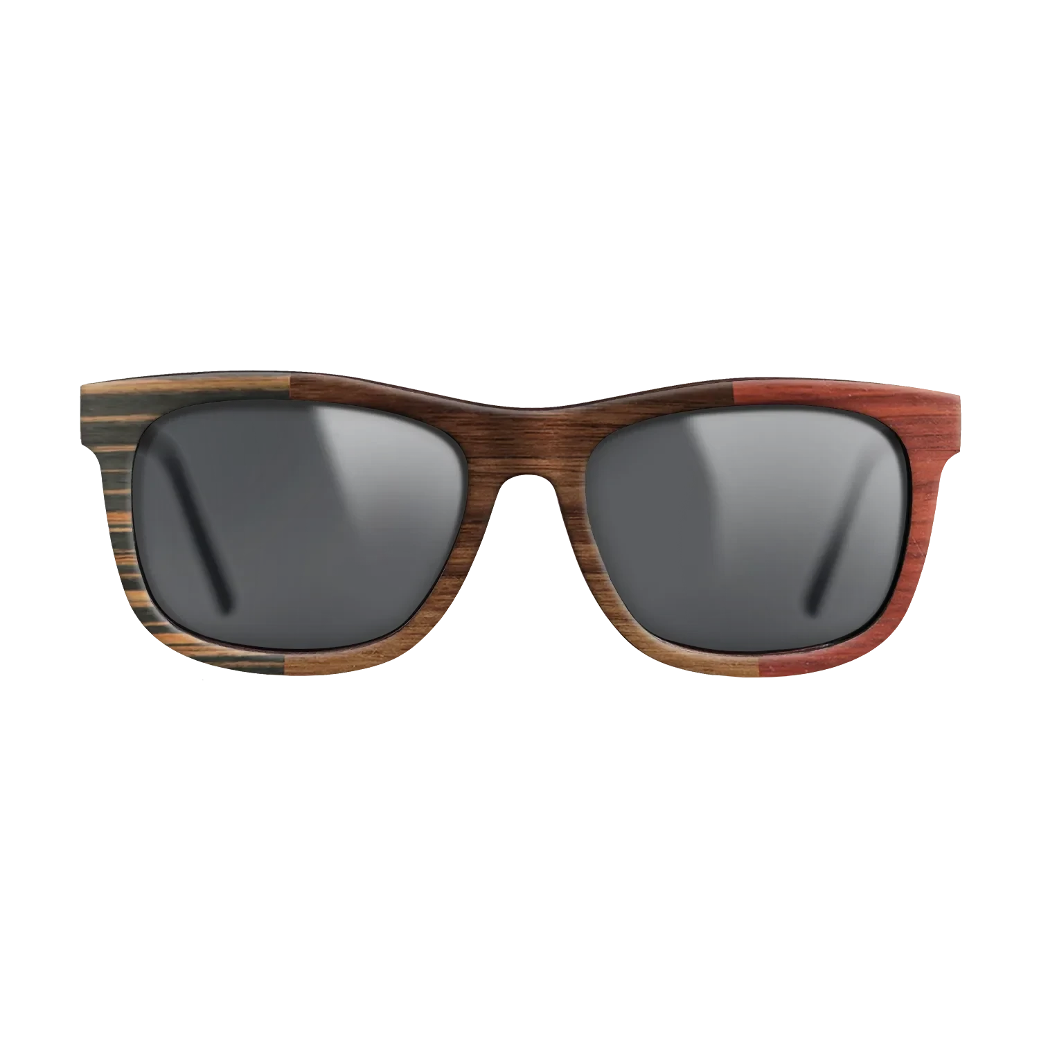 Walnut Claro Dark,Italian Ebony,Poplar Dyed: Red: Patch - The Hero - Square - 932 - SIRIS wood optic