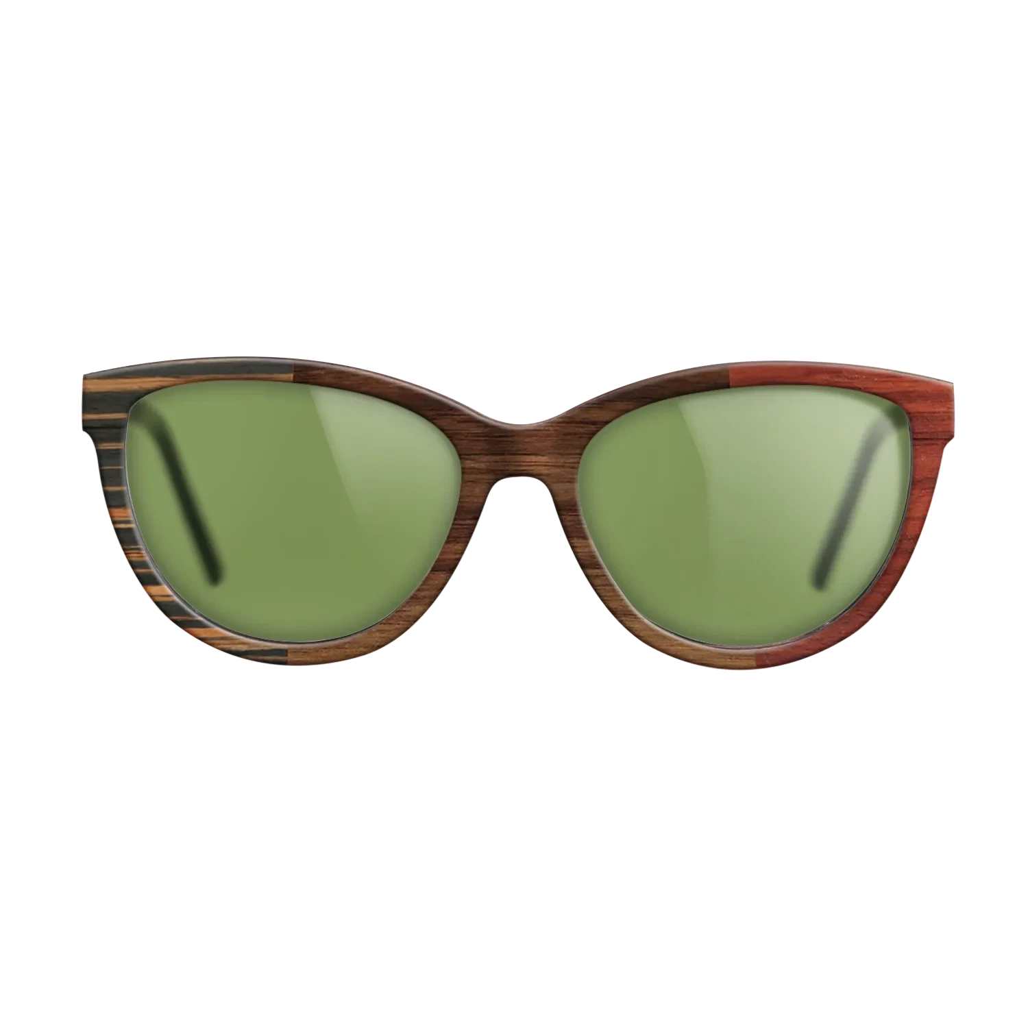 Walnut Claro Dark,Italian Ebony,Poplar Dyed: Red: Patch - The Maiden - Cat - 932 - SIRIS wood optic