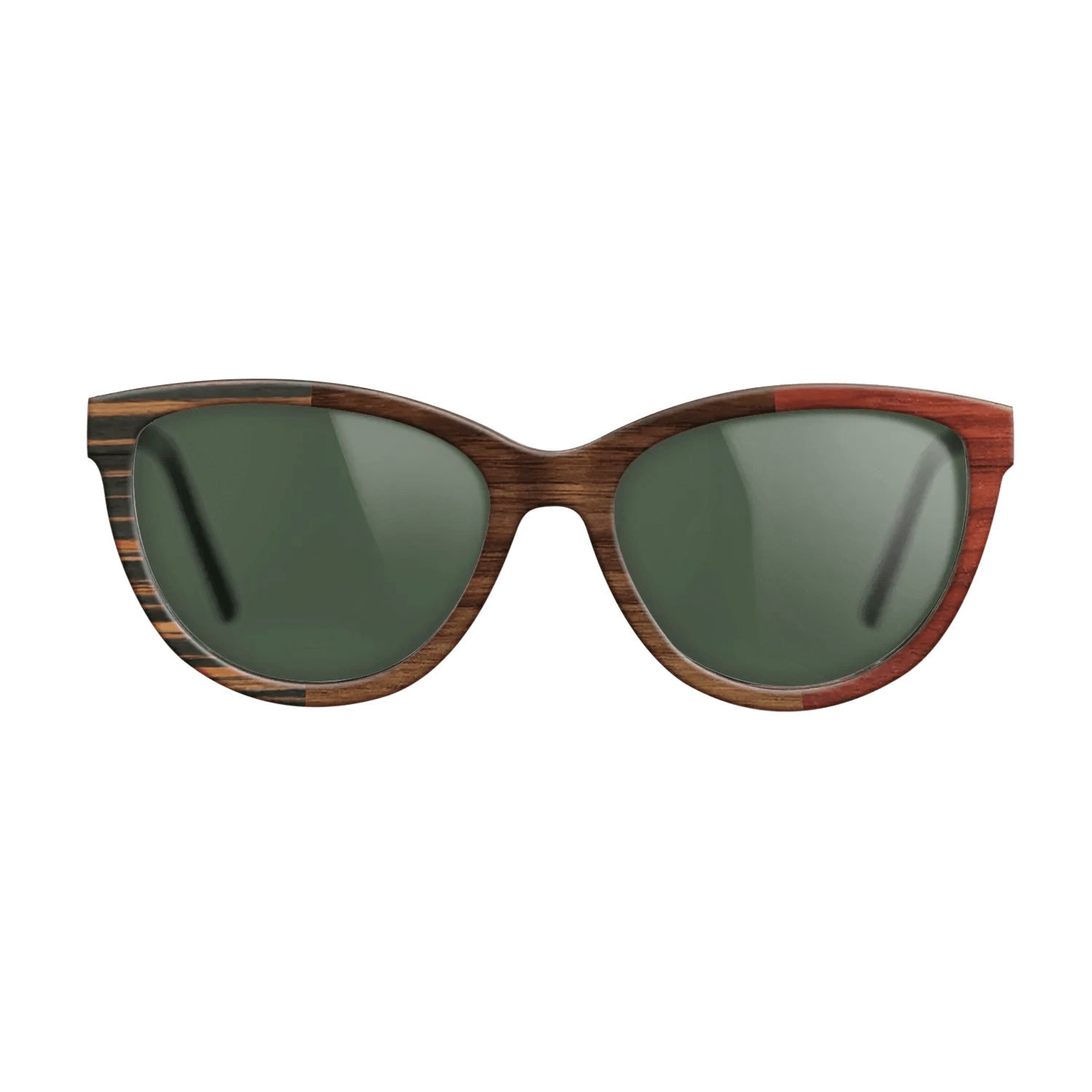 Walnut Claro Dark,Italian Ebony,Poplar Dyed: Red: Patch - The Maiden - Cat - 932 - SIRIS wood optic