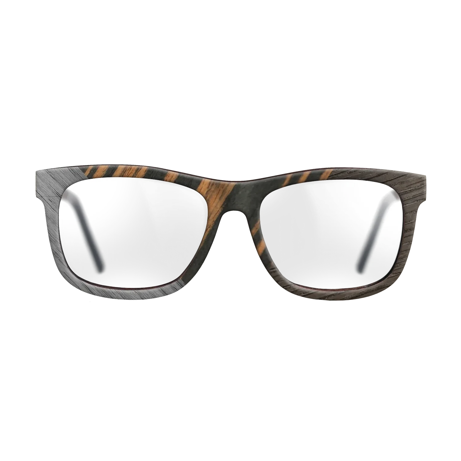 Koa,Fumed Oak,Purpleheart: Angle Cut - The Hero - Square - 1384 - SIRIS wood optic