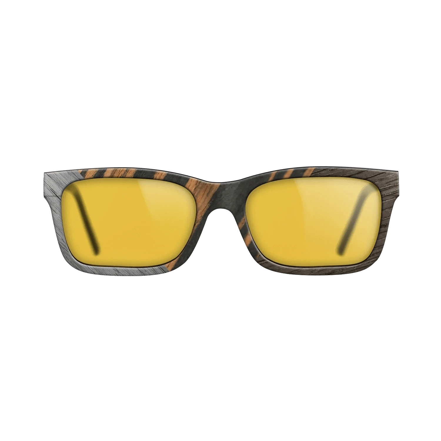 Koa,Fumed Oak,Purpleheart: Angle Cut - The Sage - Rectangle - 1384 - SIRIS wood optic