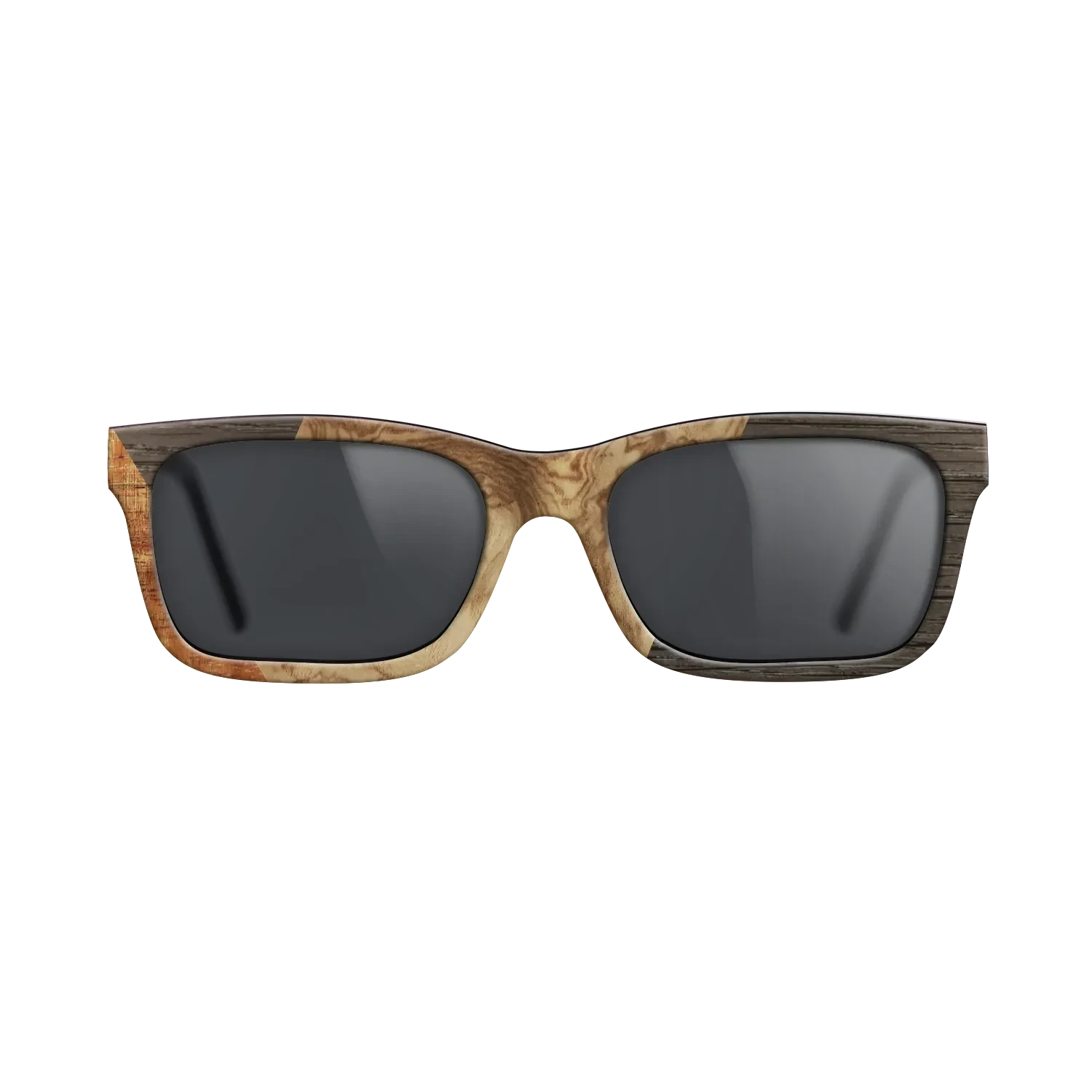 Koa,Olive Burl,Fumed Oak: Bauhaus - The Sage - Rectangle - 1598 - SIRIS wood optic