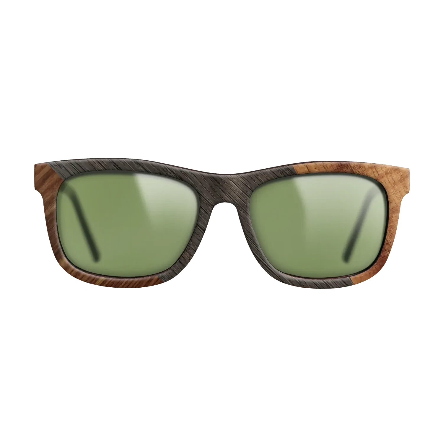 Kingwood,Fumed Oak,Koa: Angle Cut - The Hero - Square - 679 - SIRIS wood optic