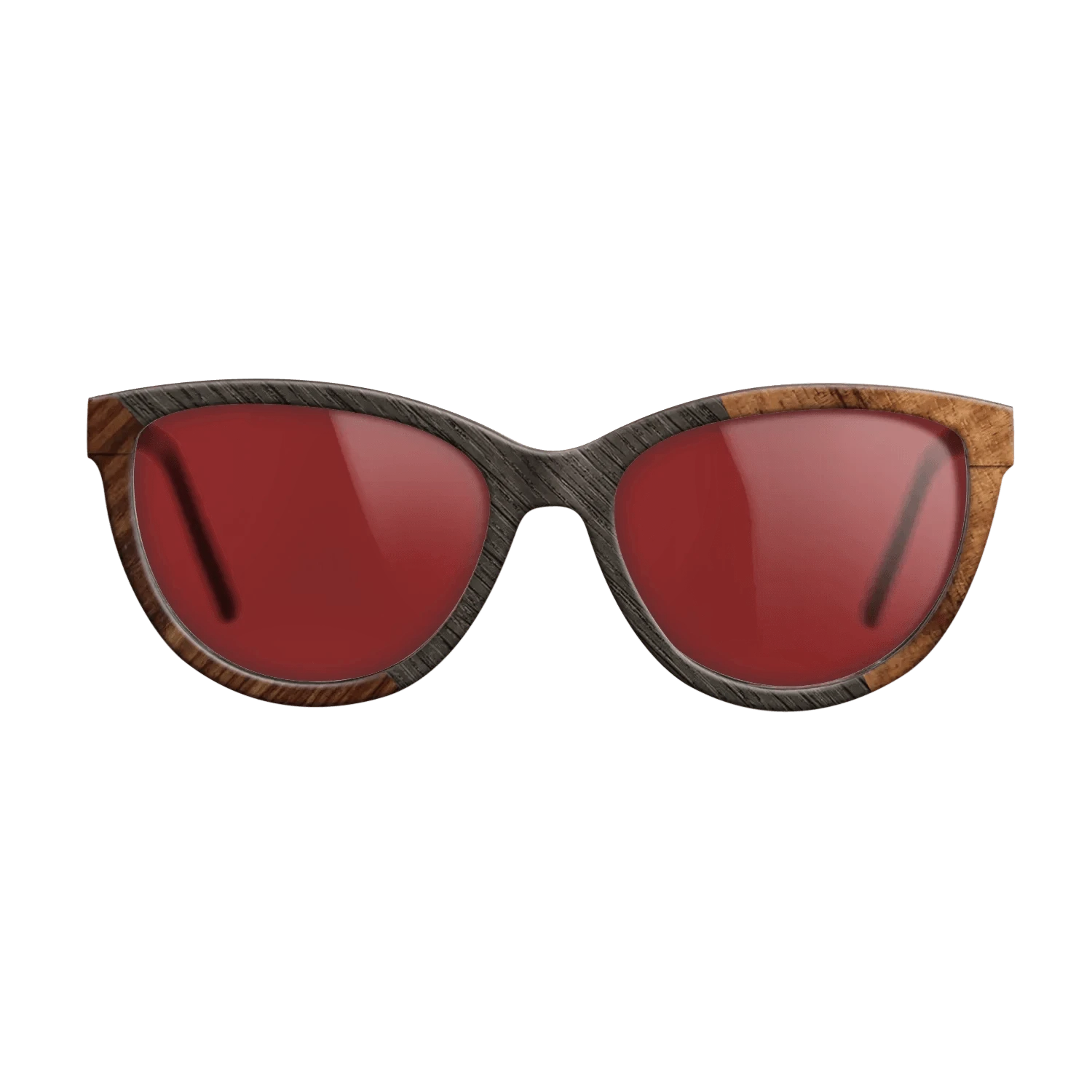 Kingwood,Fumed Oak,Koa: Angle Cut - The Maiden - Cat - 679 - SIRIS wood optic