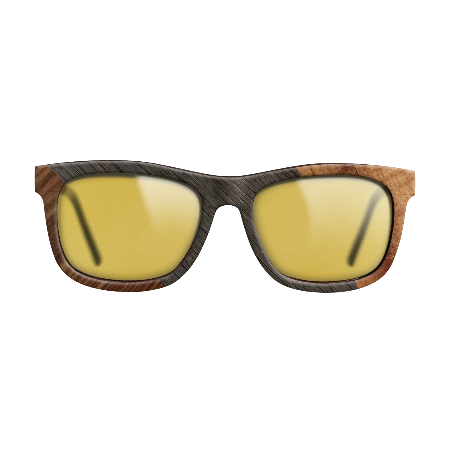Kingwood,Fumed Oak,Koa: Angle Cut - The Hero - Square - 679 - SIRIS wood optic
