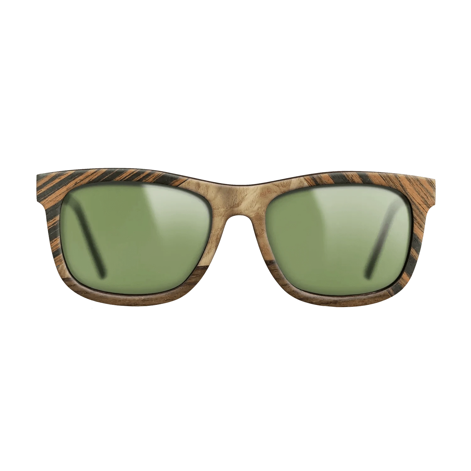 Ziricote Dark Quartered,Walnut: Straight Grain,Italian Ebony,Olive Burl: Bauhaus - The Hero - Square - 983 - SIRIS wood optic