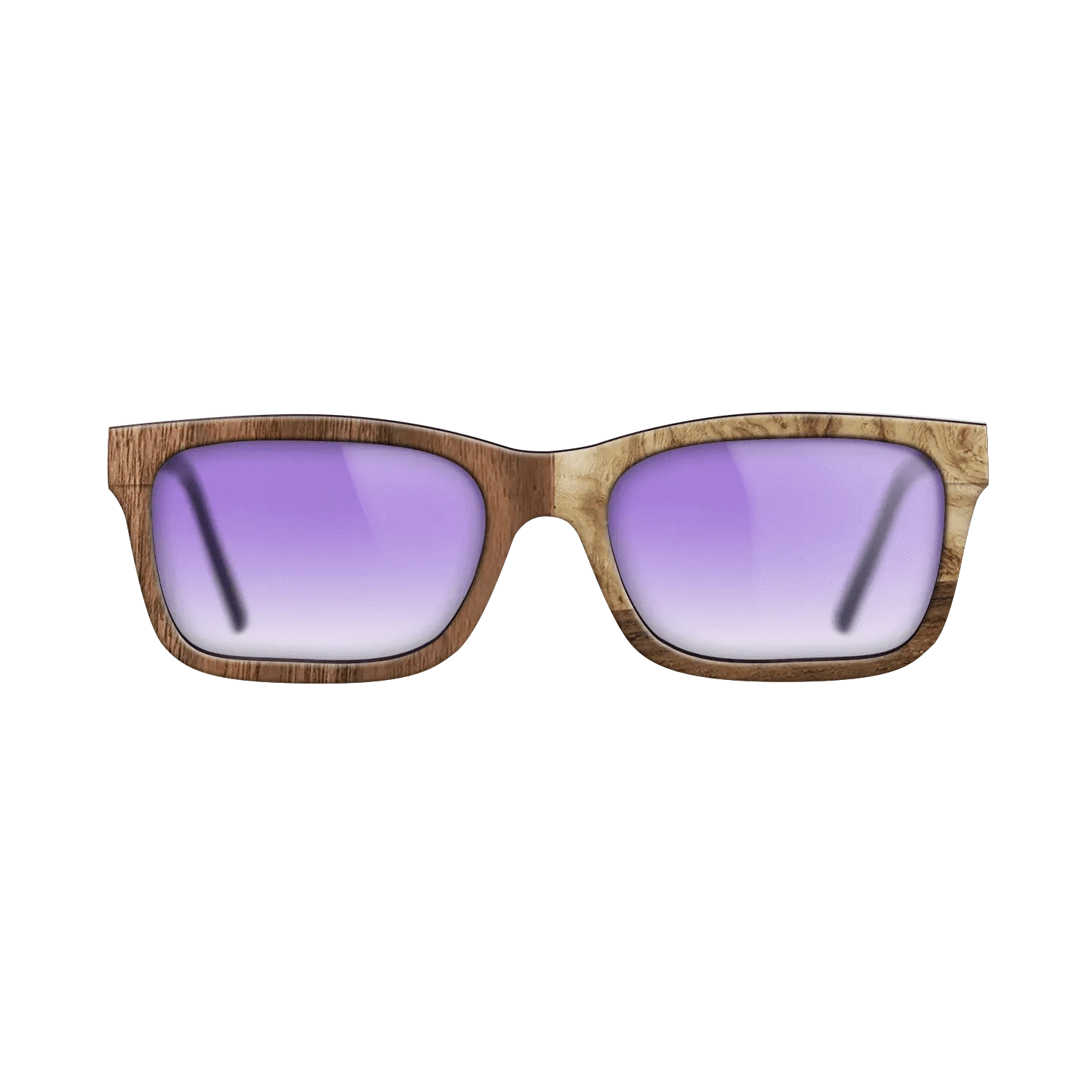 Walnut: Straight Grain,Walnut Claro Dark,Ziricote Dark Quartered,Olive Burl: Bauhaus - The Sage - Rectangle - 2000 - SIRIS wood optic