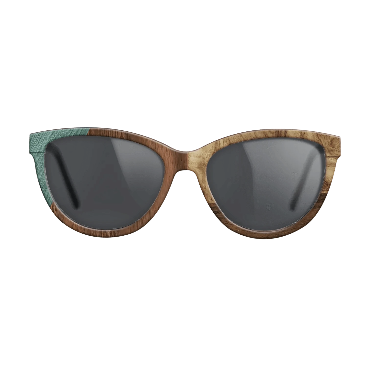Walnut Claro Light,Poplar Dyed: Baby Blue,Walnut: Straight Grain,Olive Burl,Ziricote Dark Quartered: Bauhaus - The Maiden - Cat - 1141 - SIRIS wood optic