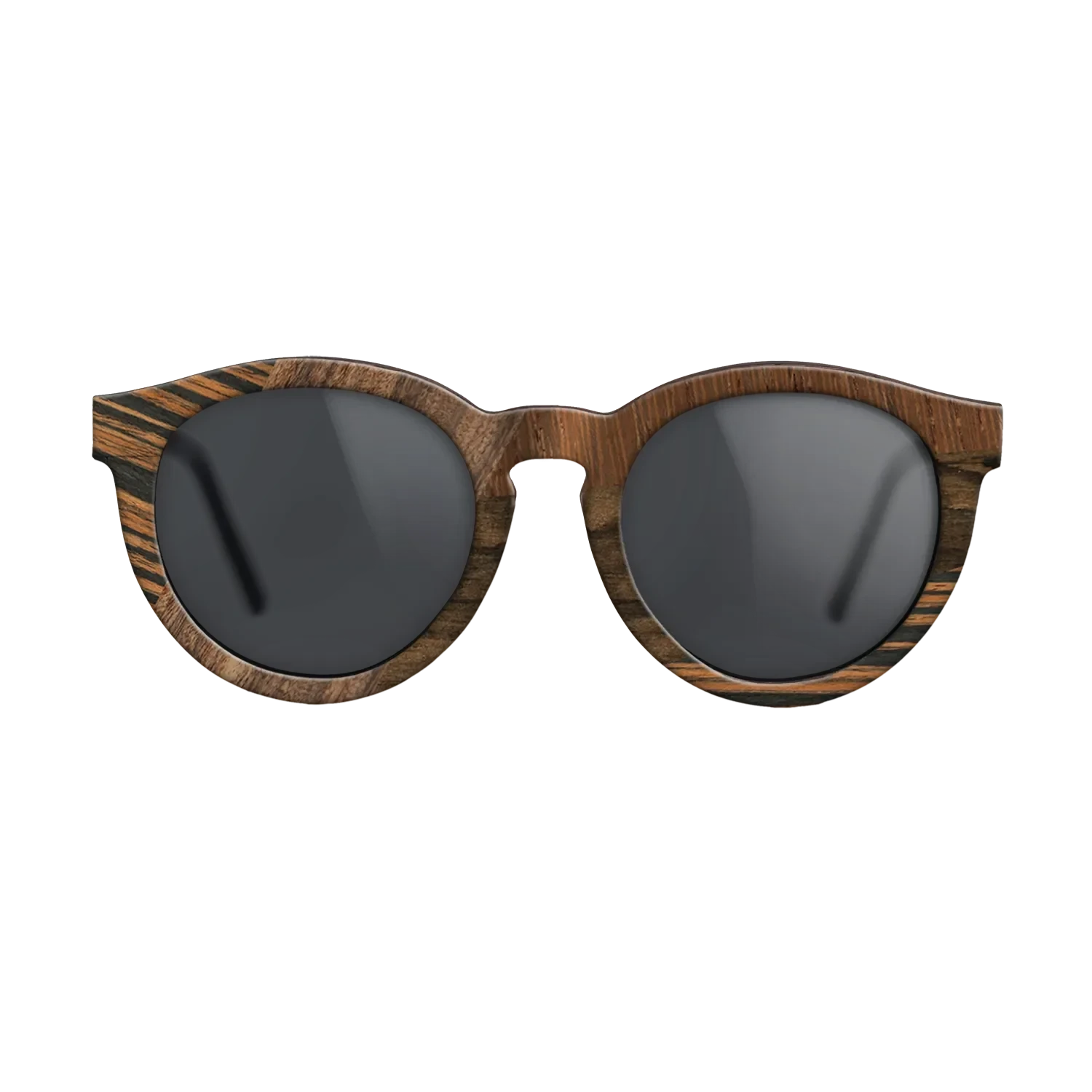 Santos Rosewood Dark,Poplar Dyed: Turquoise,Italian Ebony,Wenge,Walnut Claro Dark: Bauhaus - The Rebel - Round - 1857 - SIRIS wood optic