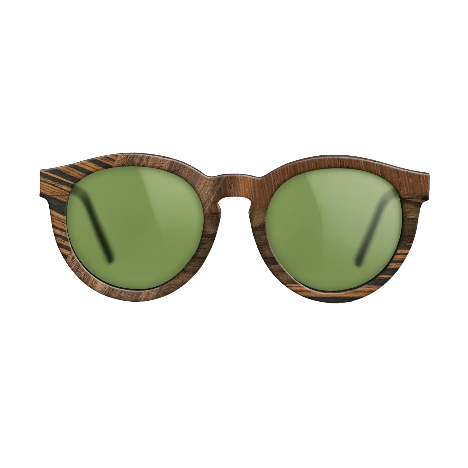Santos Rosewood Dark,Poplar Dyed: Turquoise,Italian Ebony,Wenge,Walnut Claro Dark: Bauhaus - The Rebel - Round - 1857 - SIRIS wood optic