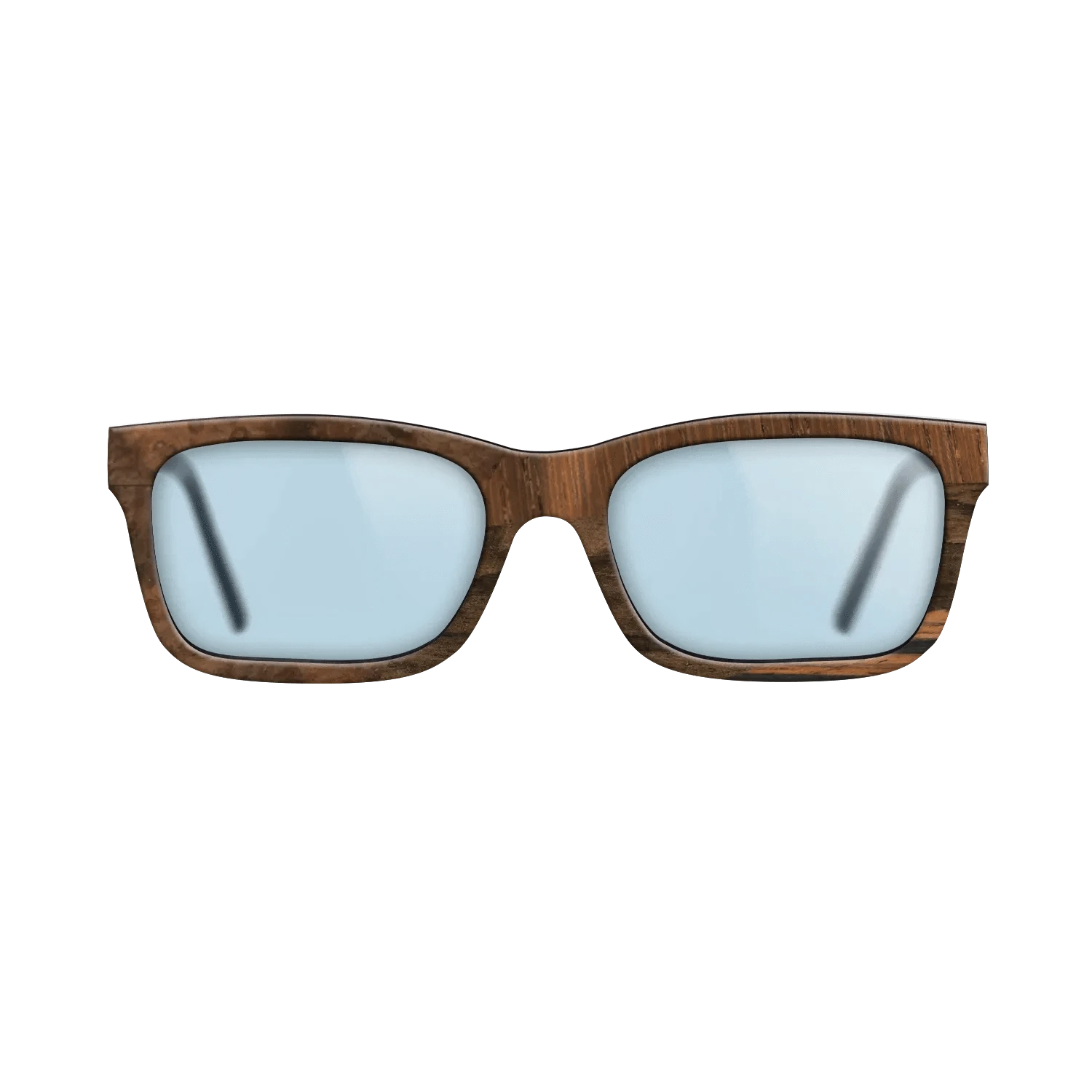 Santos Rosewood Dark,Poplar Dyed: Red,Wenge,Walnut Burl,Ziricote Dark Quartered: Bauhaus - The Sage - Rectangle - 1013 - SIRIS wood optic