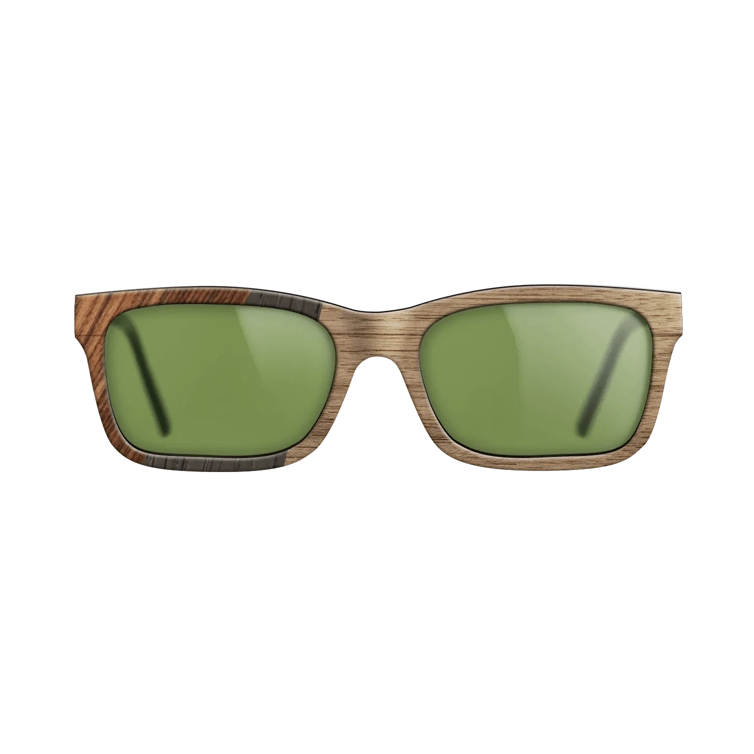 Walnut: Straight Grain,Olive Burl,Fumed Oak,Kingwood: Bauhaus - The Sage - Rectangle - 961 - SIRIS wood optic