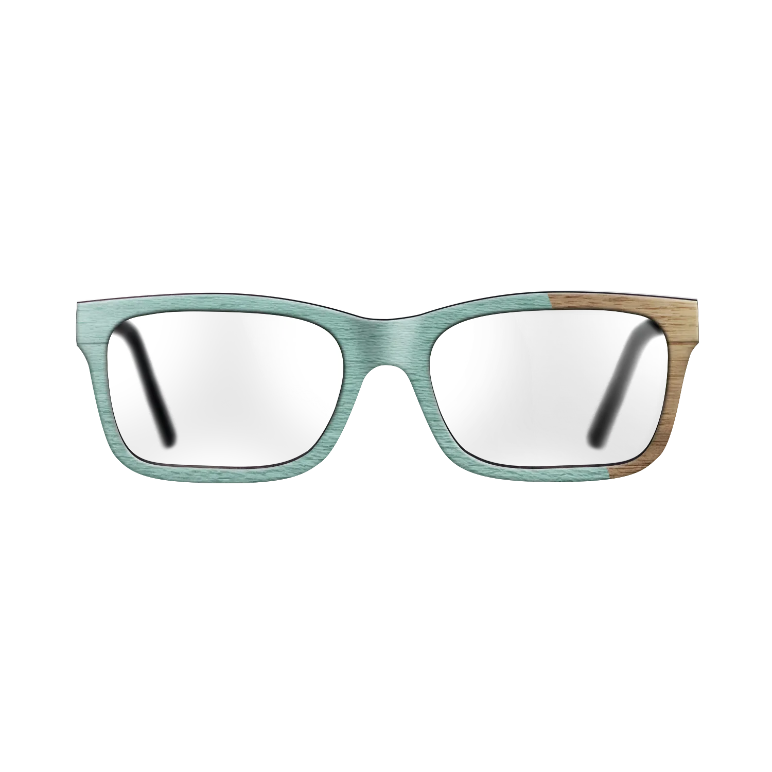 BabyBlue Poplar Angled Walnut - The Sage - Rectangle - 2105  - Chroma - SIRIS wood optic