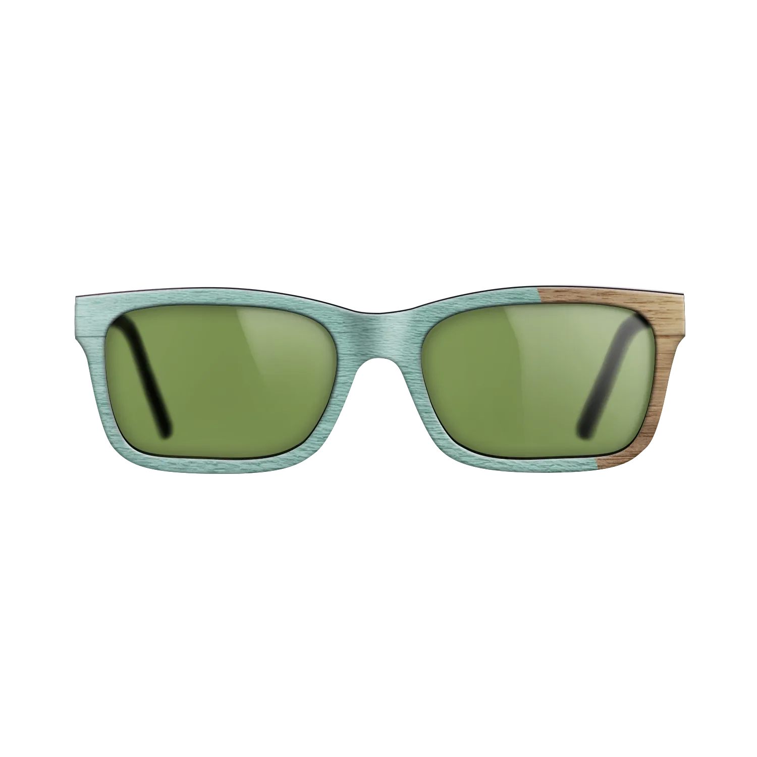 BabyBlue Poplar Angled Walnut - The Sage - Rectangle - 2105  - Chroma - SIRIS wood optic