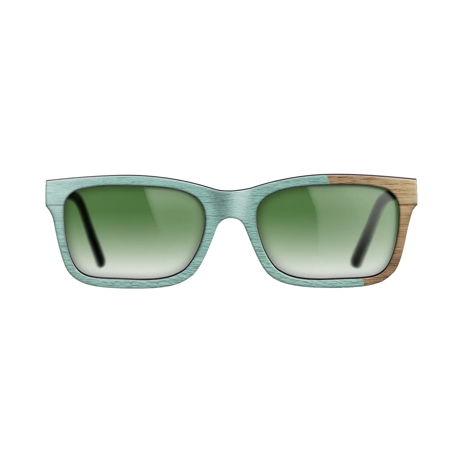 BabyBlue Poplar Angled Walnut - The Sage - Rectangle - 2105  - Chroma - SIRIS wood optic