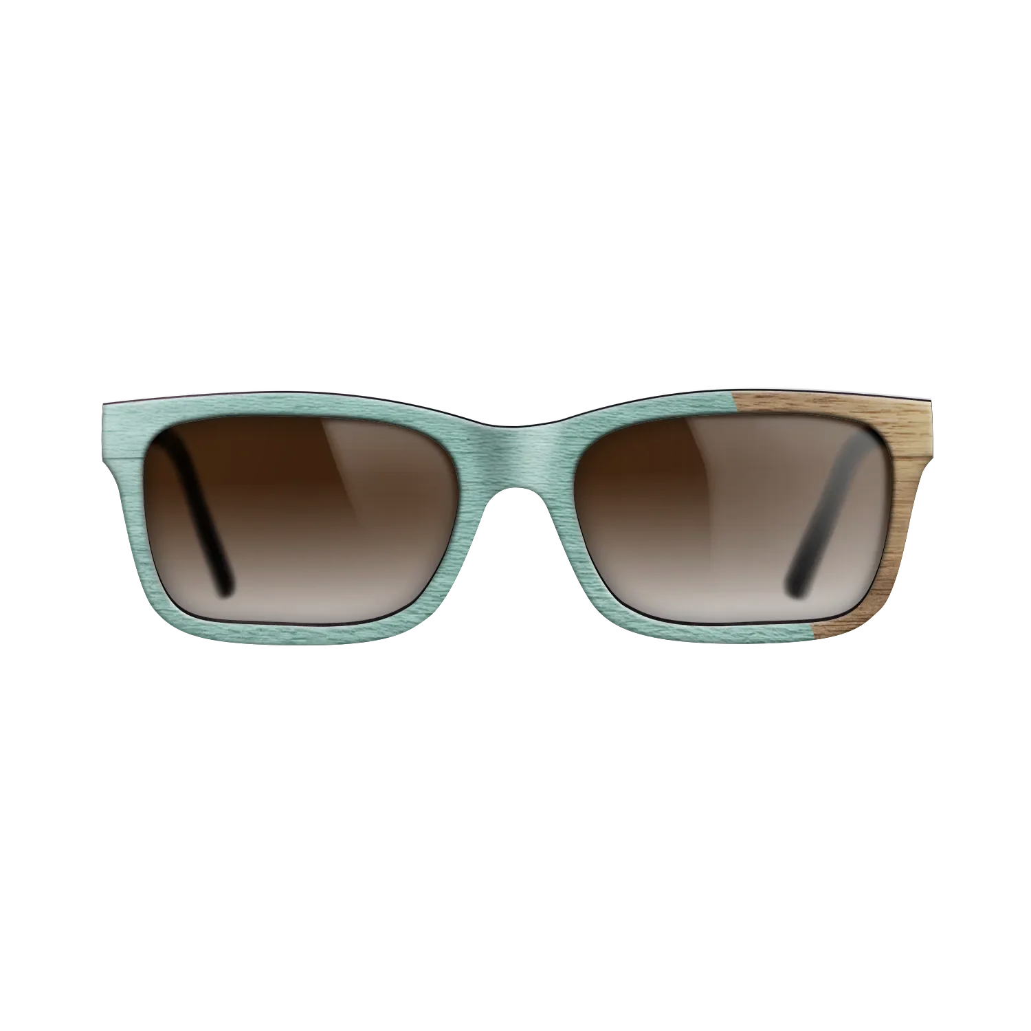 BabyBlue Poplar Angled Walnut - The Sage - Rectangle - 2105  - Chroma - SIRIS wood optic