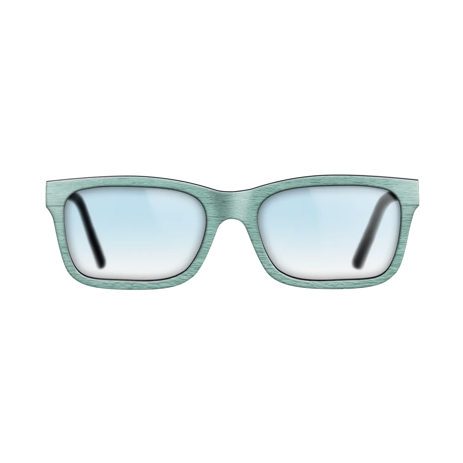BabyBlue Poplar FullFront Walnut - The Sage - Rectangle - 2187  - Chroma - SIRIS wood optic