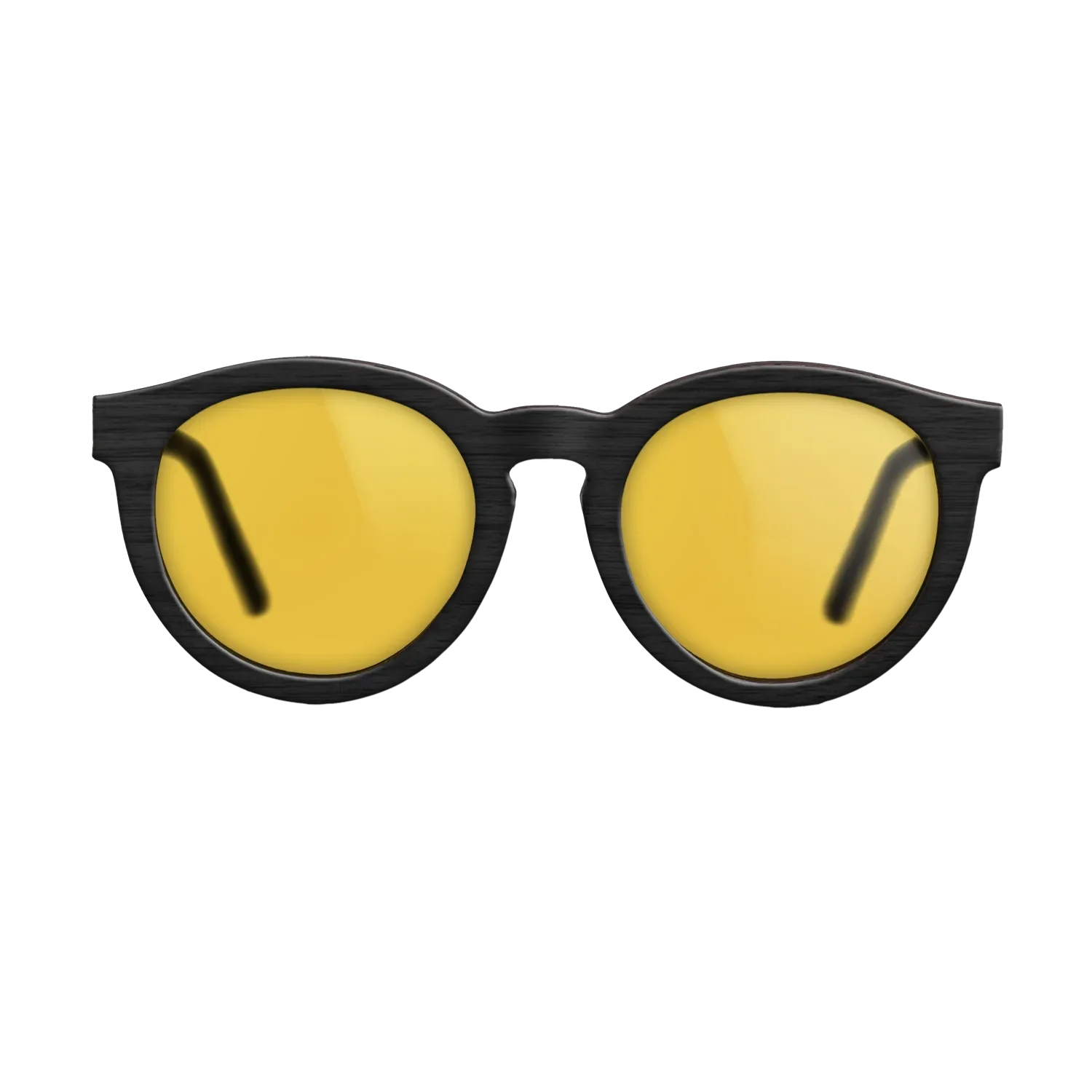 BlackWalnut StraightGrain - The Rebel - Round - 2218 - Noir - SIRIS wood optic