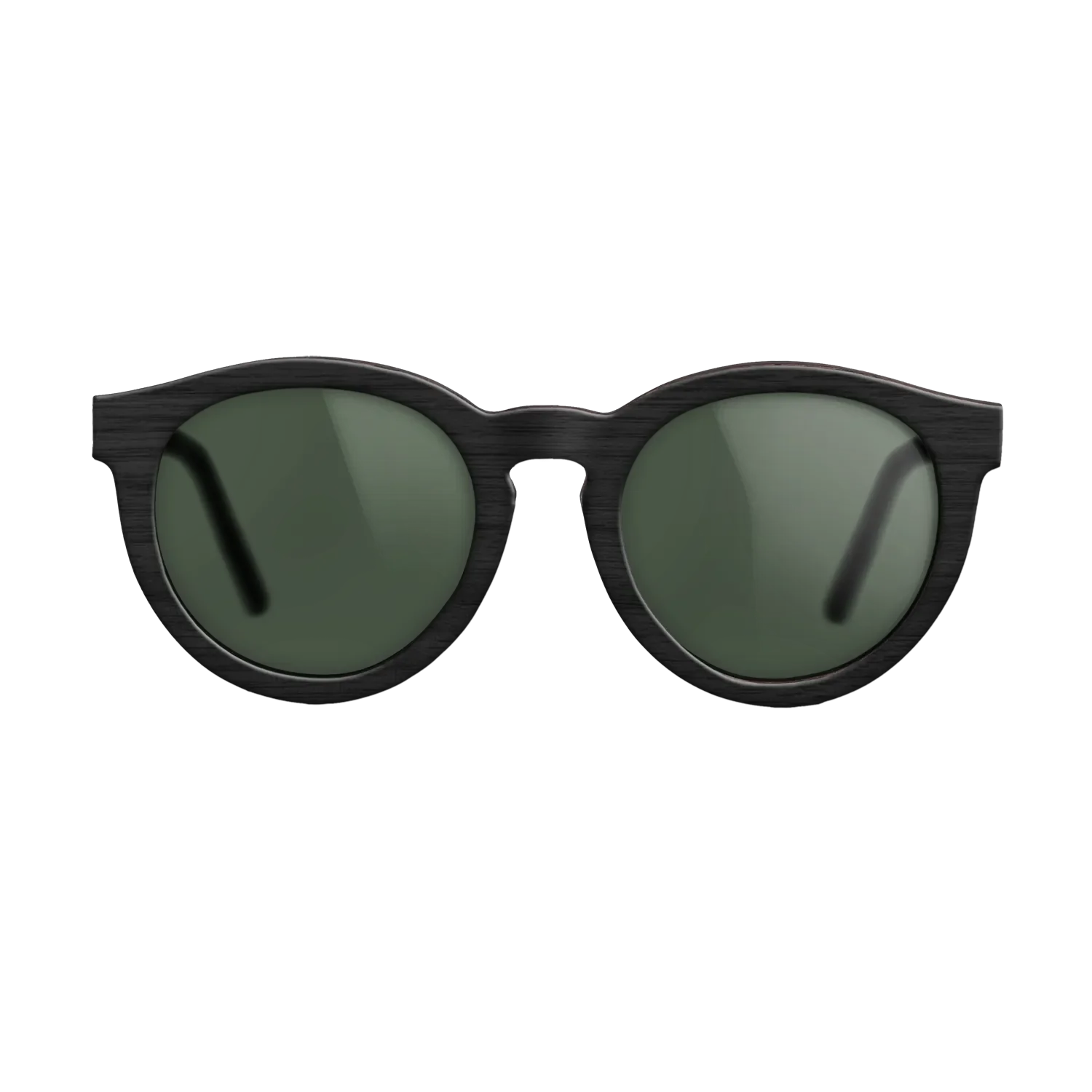 BlackWalnut StraightGrain - The Rebel - Round - 2218 - Noir - SIRIS wood optic