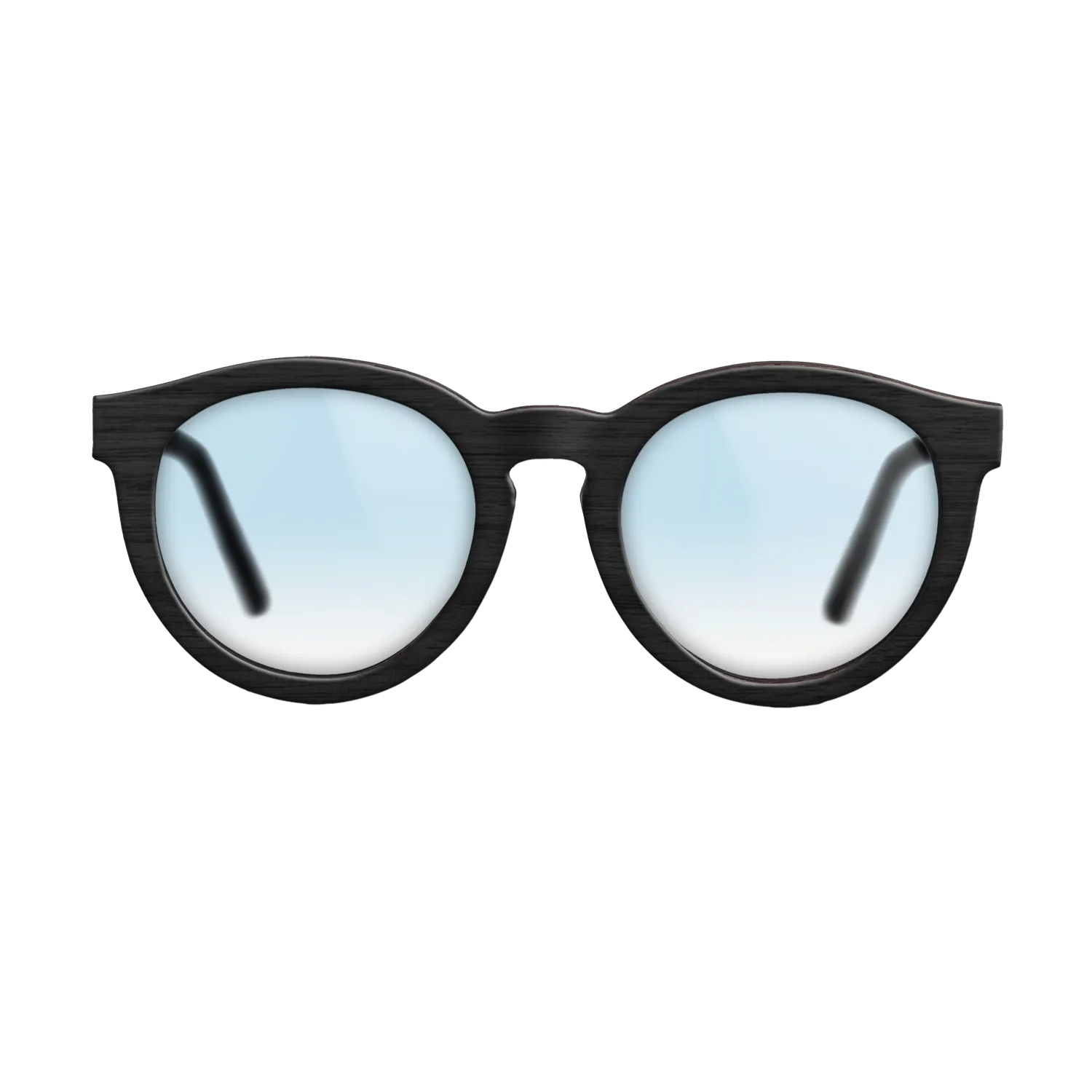 BlackWalnut StraightGrain - The Rebel - Round - 2218 - Noir - SIRIS wood optic