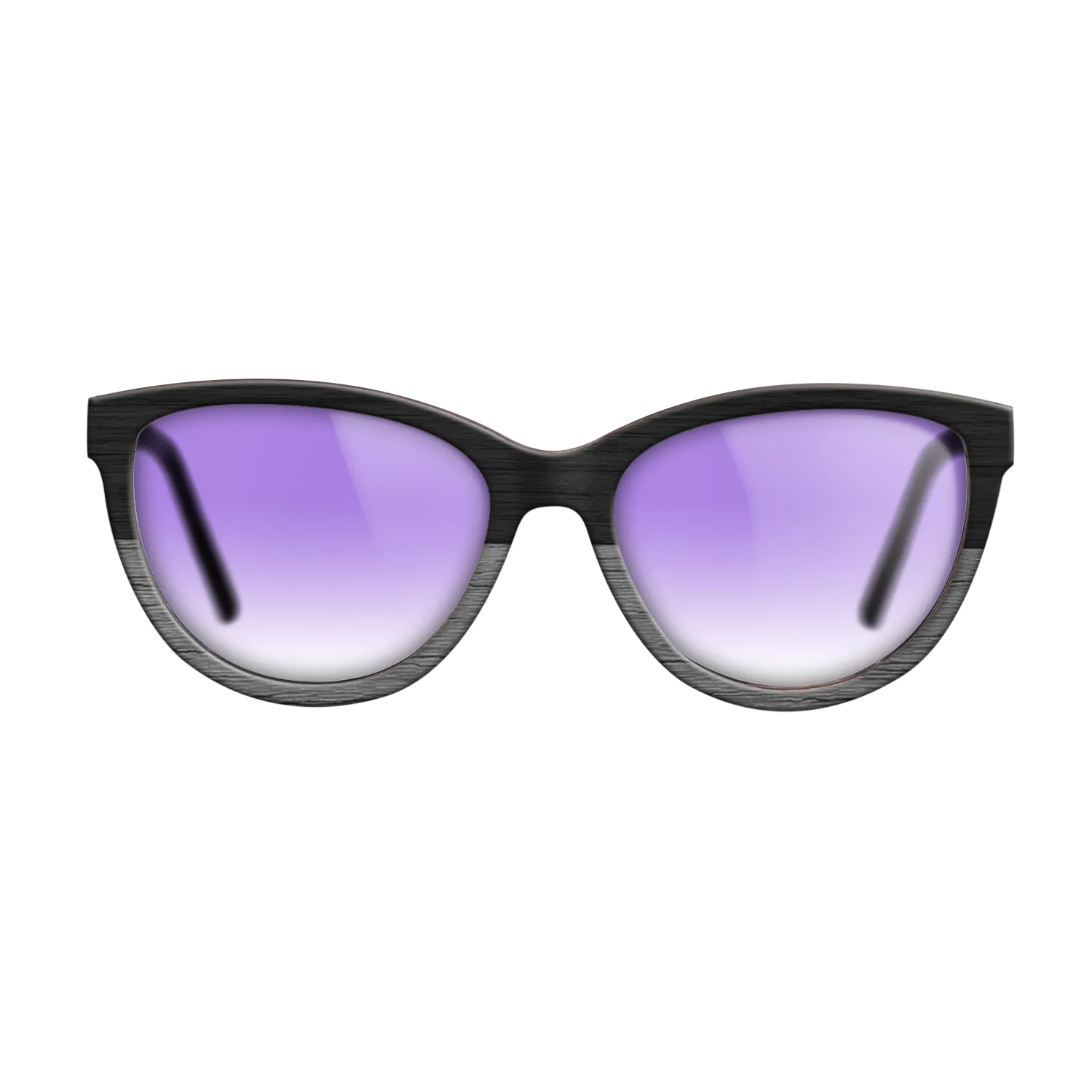 BlackWalnut Tophalf Grey Noir - The Maiden - Cat - 2108- Noir - SIRIS wood optic