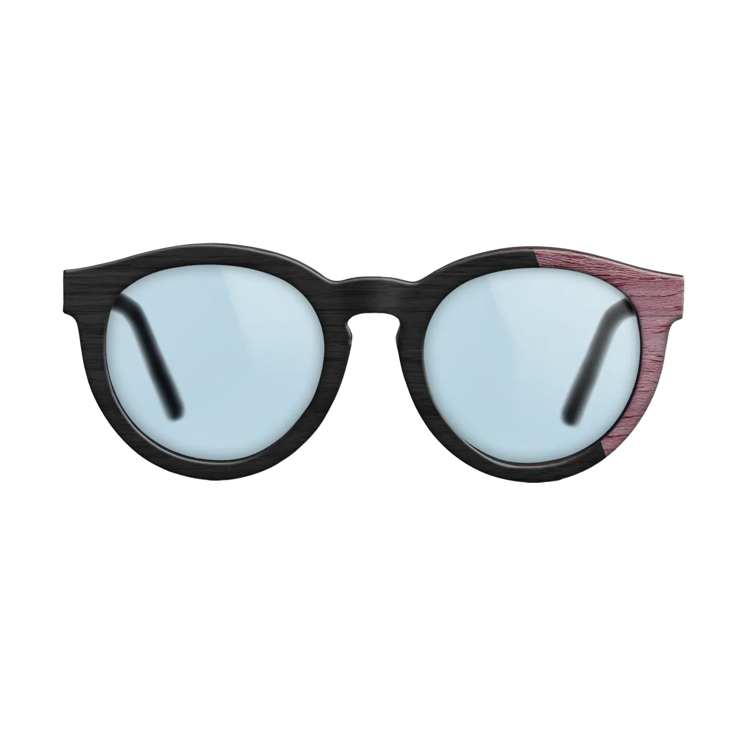 Black Walnut Angle Purple Poplar - The Rebel - Round - 2094  - Chroma - SIRIS wood optic