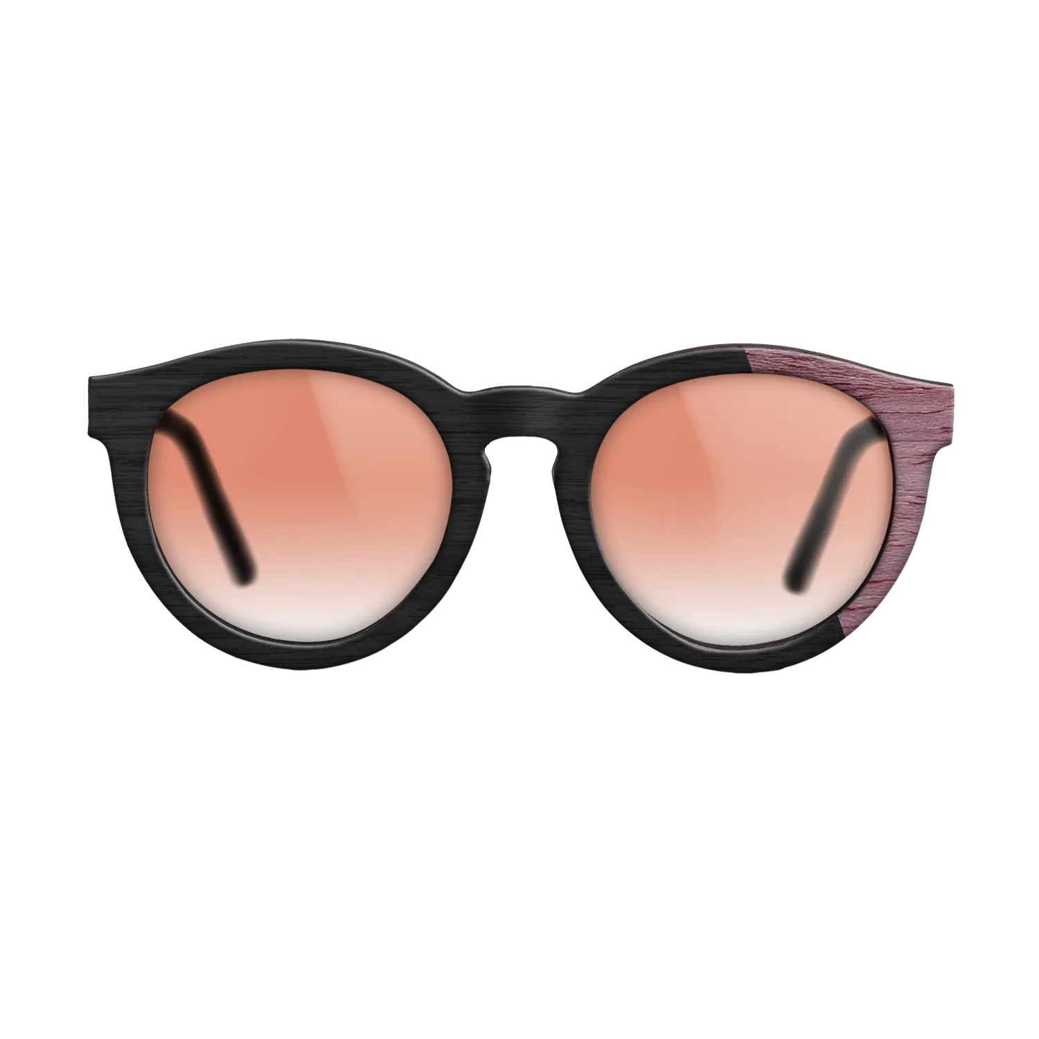 Black Walnut Angle Purple Poplar - The Rebel - Round - 2094  - Chroma - SIRIS wood optic