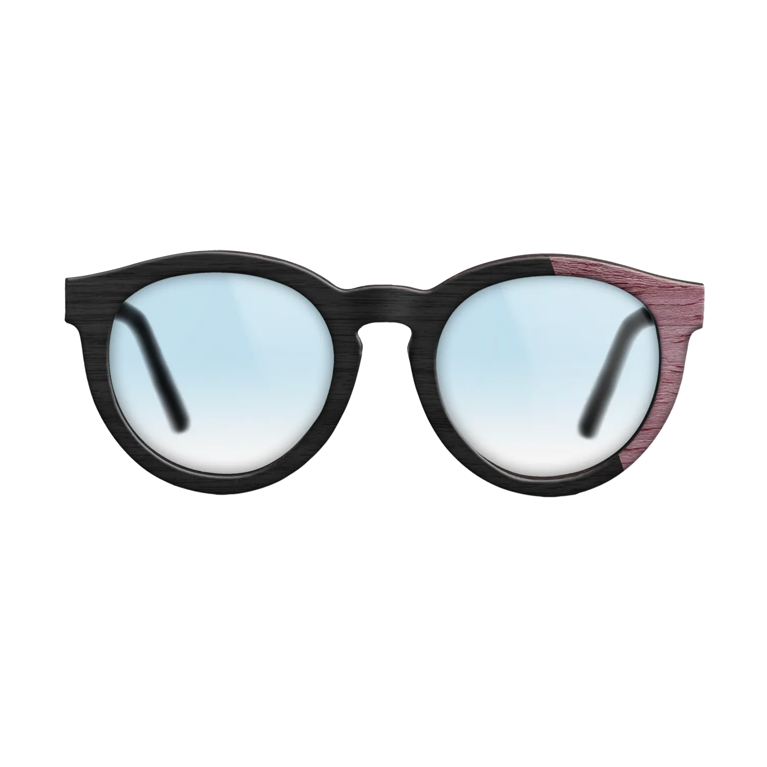 Black Walnut Angle Purple Poplar - The Rebel - Round - 2094  - Chroma - SIRIS wood optic