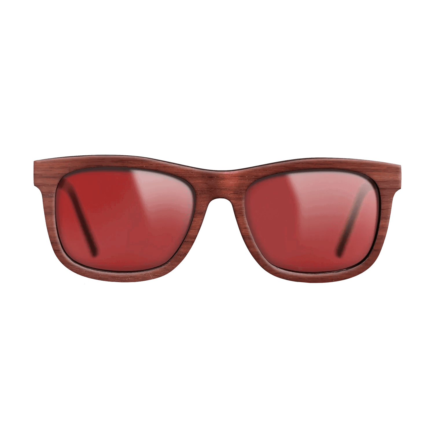 Bloodwood,Walnut: Straight Grain: Single Cut - The Hero - Square - 1058 - SIRIS wood optic