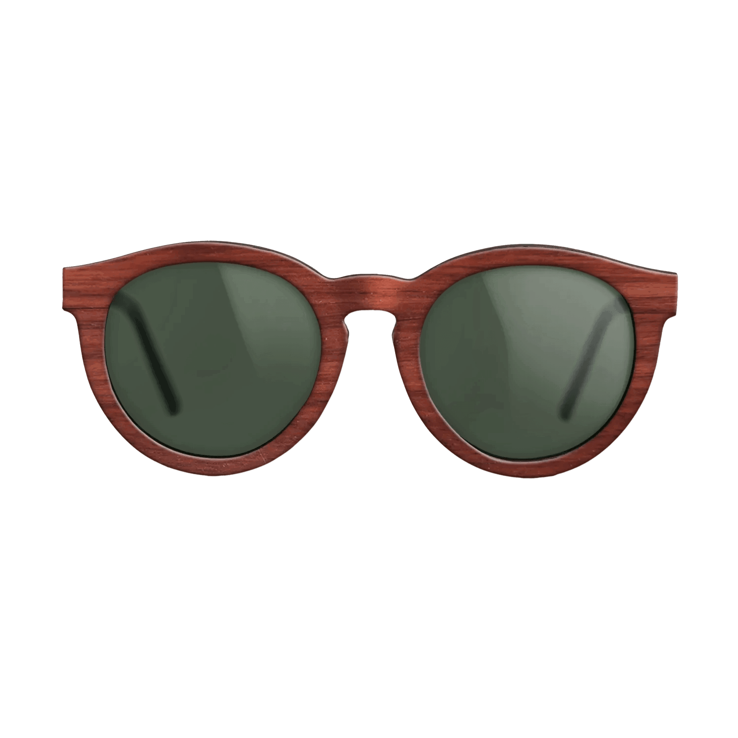 Bloodwood,Walnut: Straight Grain: Single Cut - The Rebel - Round - 1058 - SIRIS wood optic