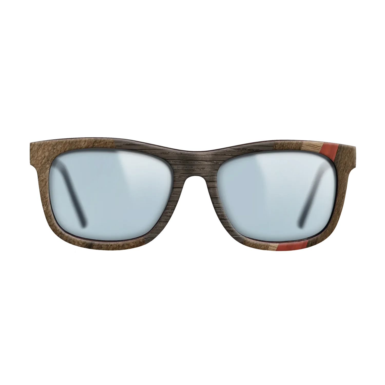 Bloodwood,Ziricote Dark Quartered,Wenge,Fumed Oak,Walnut: Straight Grain: Angle Cut - The Hero - Square - 1007 - SIRIS wood optic