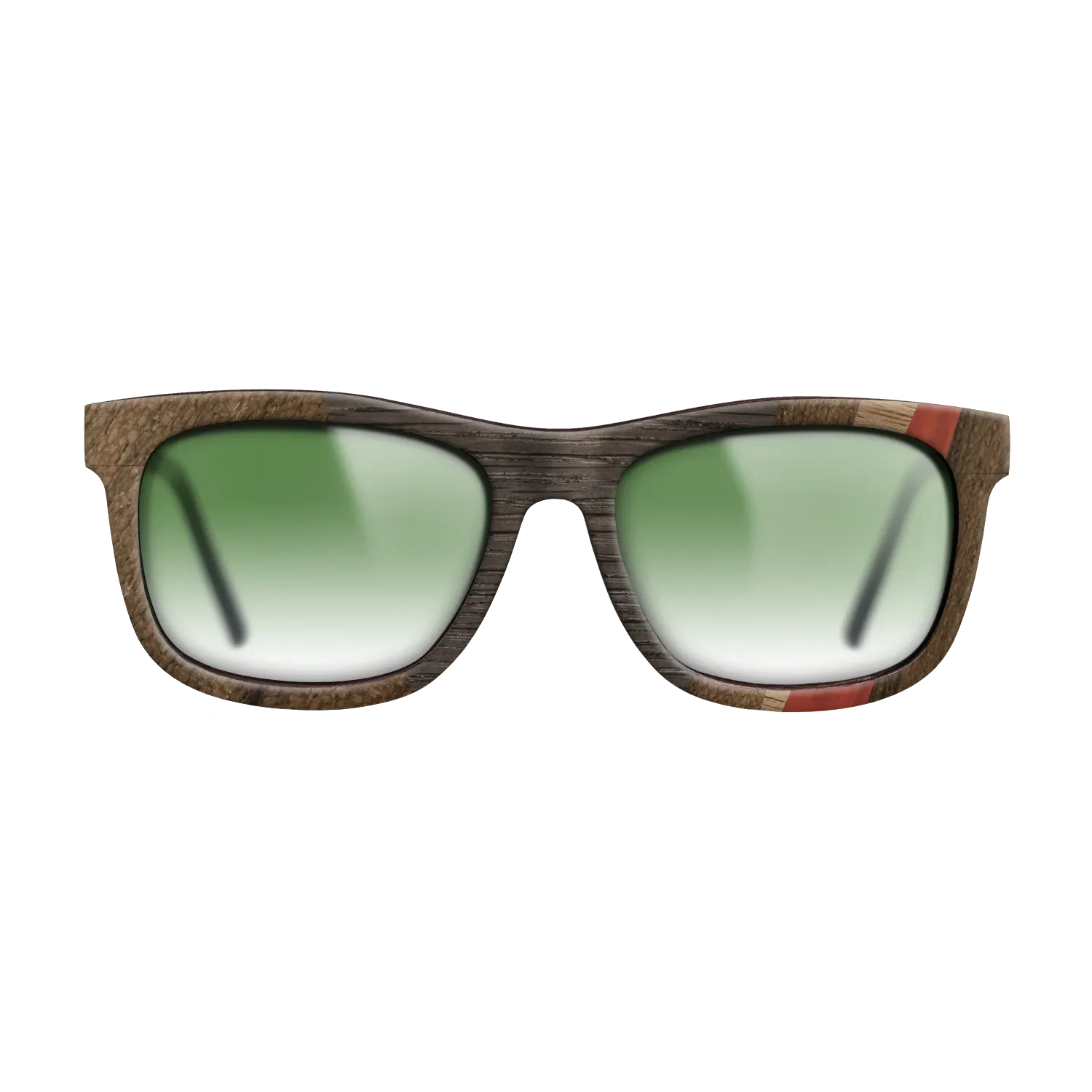 Bloodwood,Ziricote Dark Quartered,Wenge,Fumed Oak,Walnut: Straight Grain: Angle Cut - The Hero - Square - 1007 - SIRIS wood optic