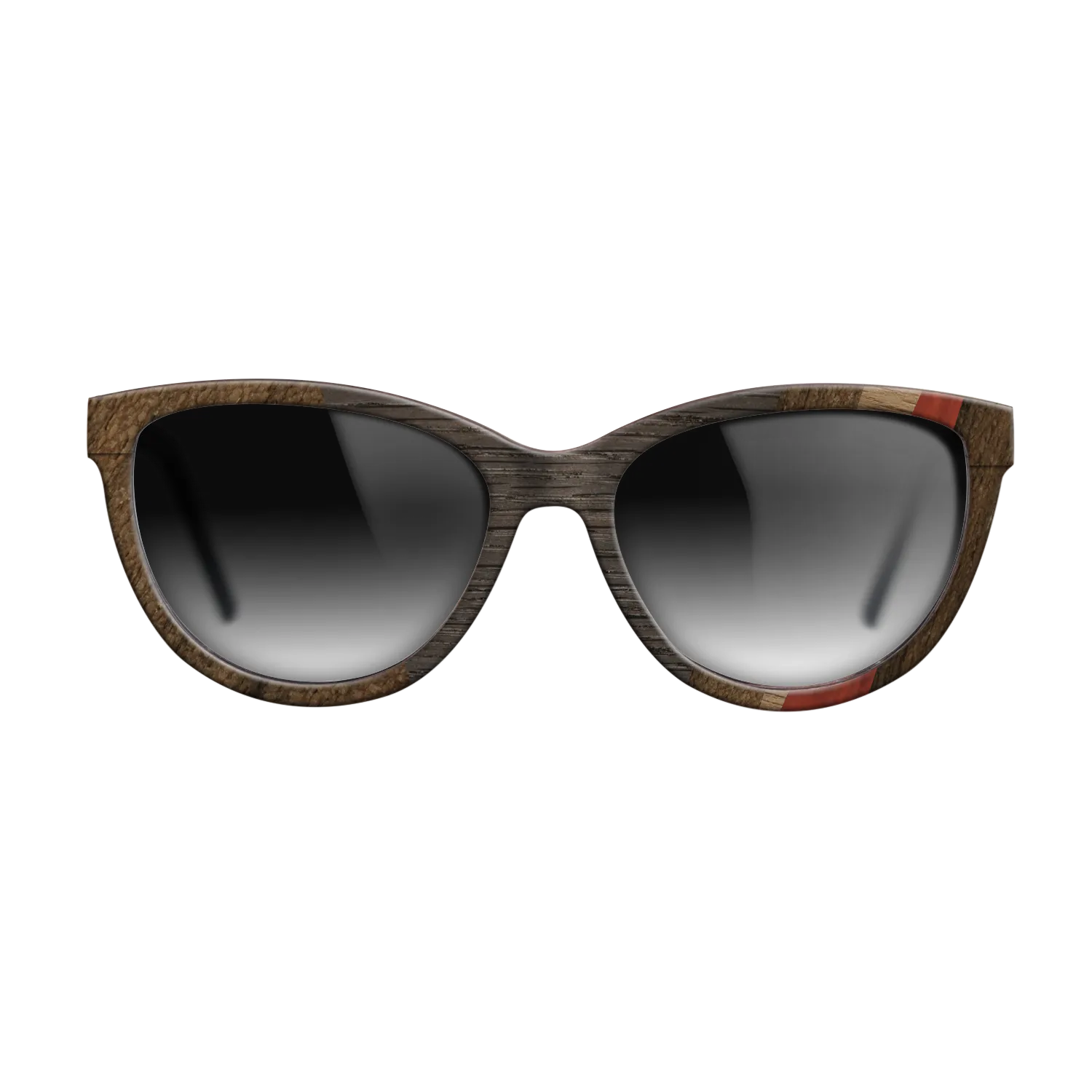 Bloodwood,Ziricote Dark Quartered,Wenge,Fumed Oak,Walnut: Straight Grain: Angle Cut - The Maiden - Cat - 1007 - SIRIS wood optic