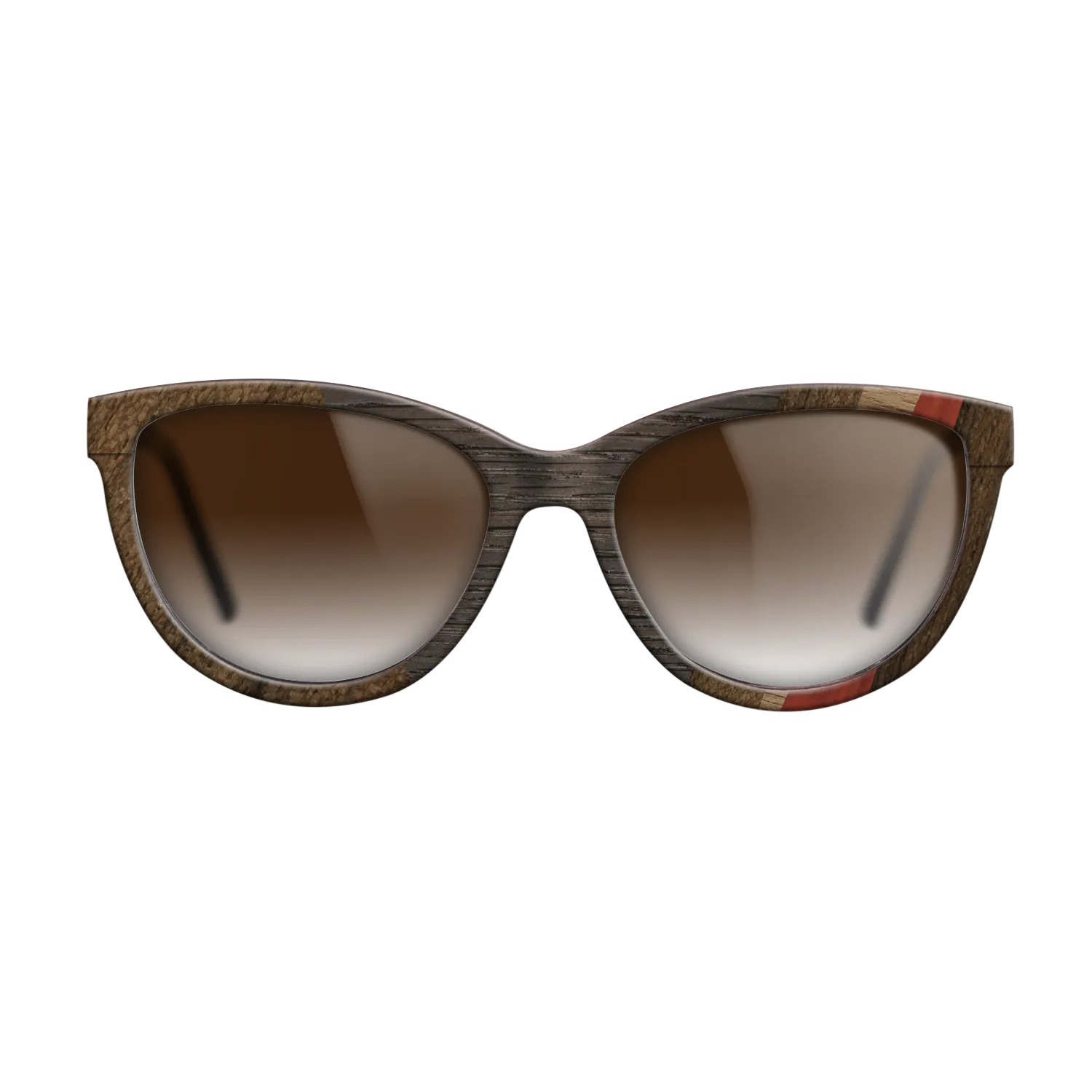 Bloodwood,Ziricote Dark Quartered,Wenge,Fumed Oak,Walnut: Straight Grain: Angle Cut - The Maiden - Cat - 1007 - SIRIS wood optic