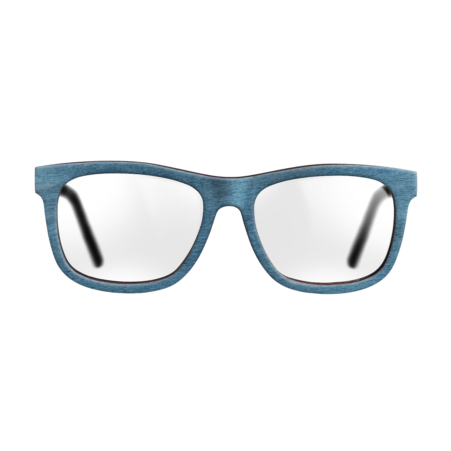 Blue Poplar Walnut Temples - The Hero - Square - 2099  - Chroma - SIRIS wood optic