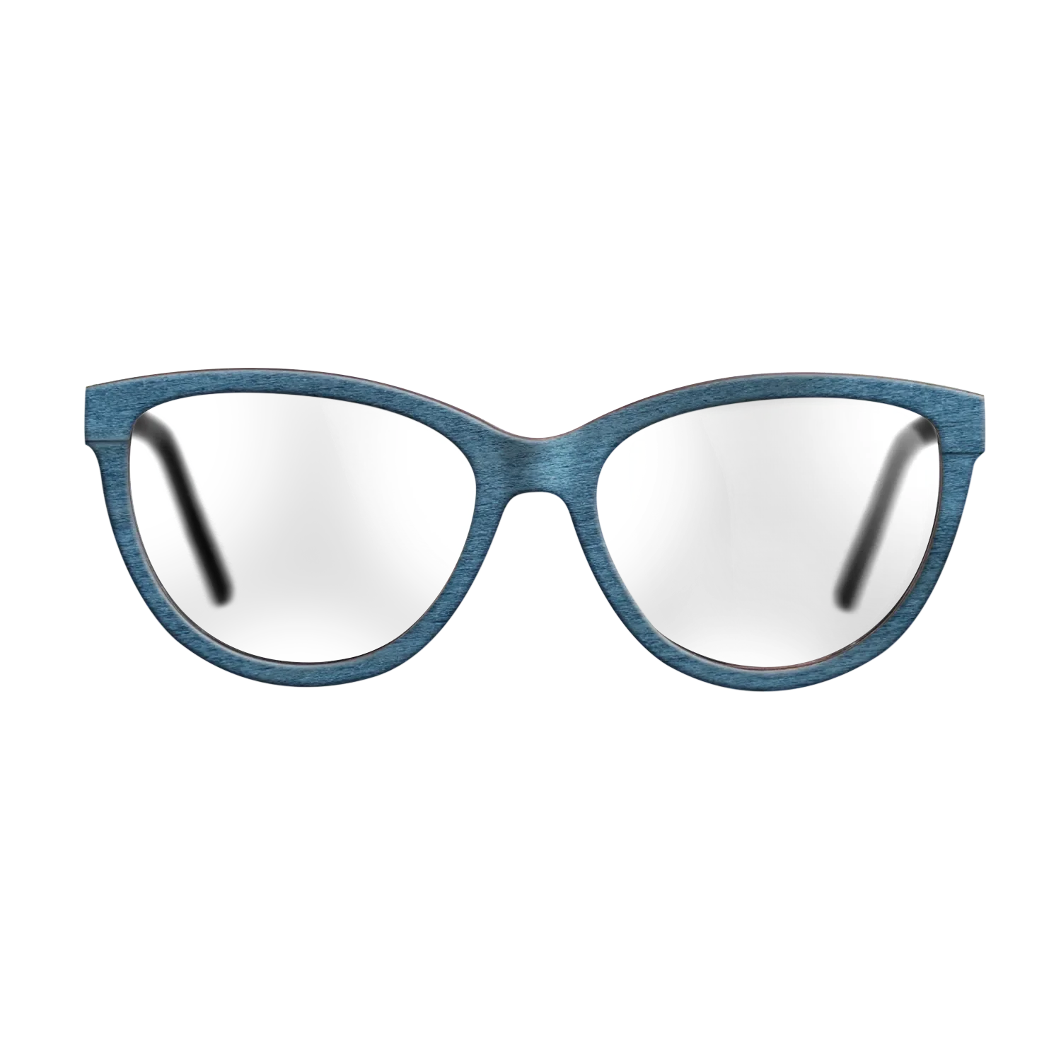 Blue Poplar Walnut Temples - The Maiden - Cat - 2099  - Chroma - SIRIS wood optic