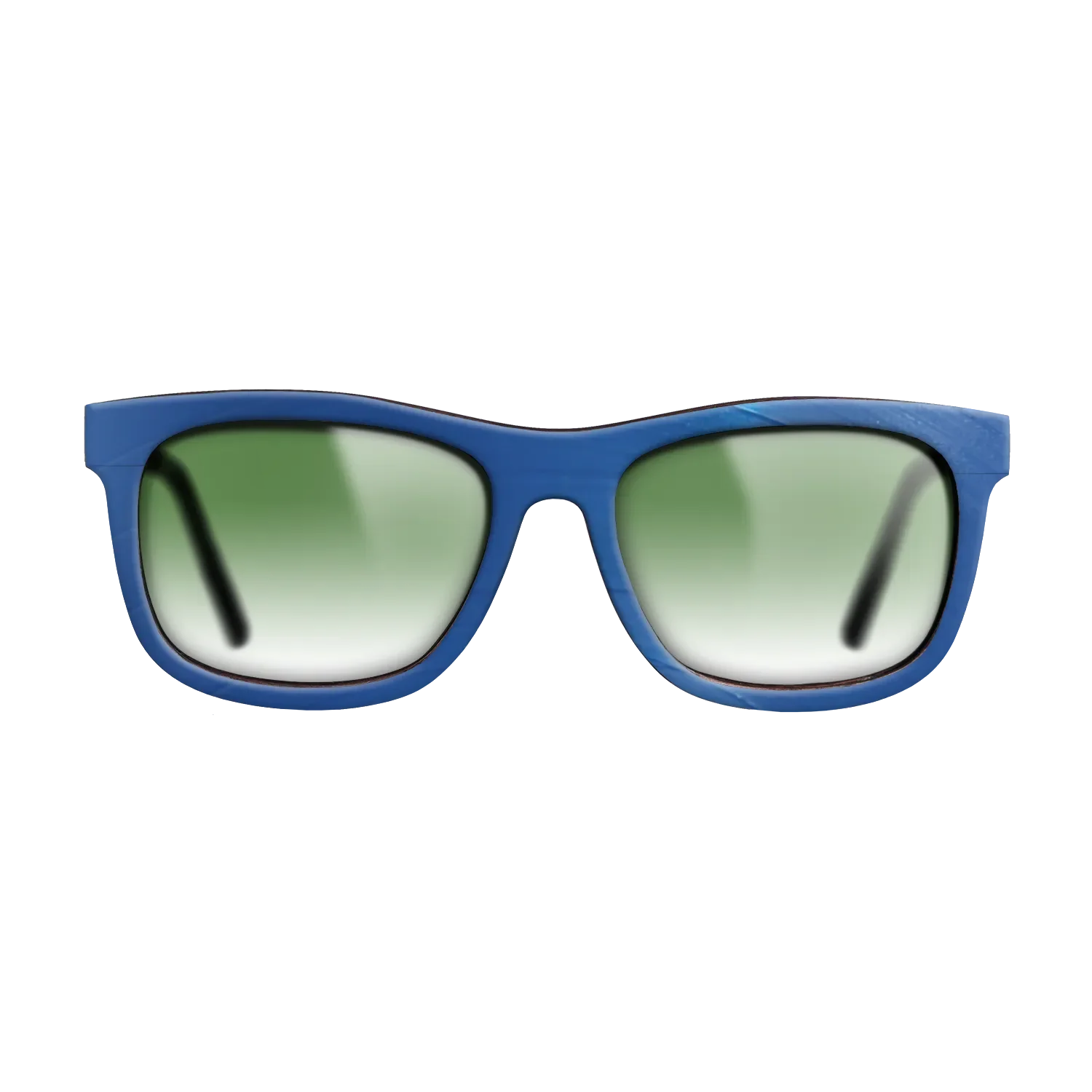 Blue Vinyl Front Walnut - The Hero - Square - 2212 - SIRIS wood optic